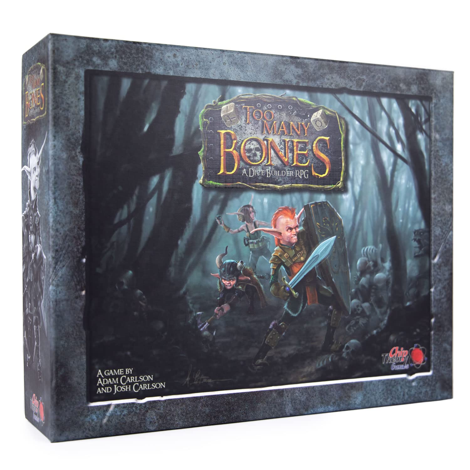 Too Many Bones - Strategic Fantasy RPG Dice-Builder Board Game for Adults & Teens (Ages 14+) | 1-4 Players | Epic Adventure Game Night with Friends | Perfect for Game Nights, Parties & Strategy Lovers