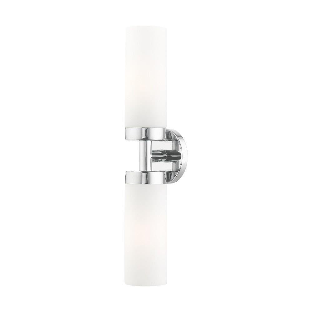 Livex 15072-05 ADA Compliant Bathroom Vanity Sconce Light Fixture - 19.25