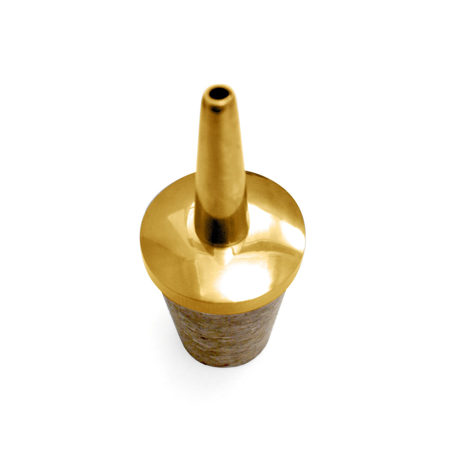 Gold Plated Dasher Top - Set of 3 for Cocktail Shakers, Bar Accessories & Home Bartending Essentials