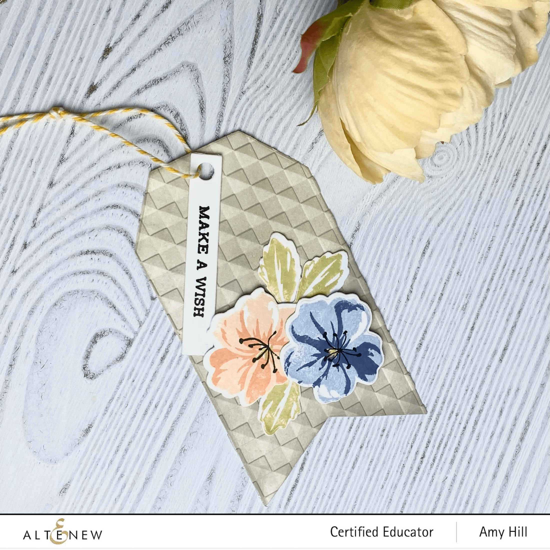 Mini Delight: Wild Geraniums Stamp & Die Set for Card Making, Scrapbooking & DIY Crafts - Floral Stamps for Handmade Greeting Cards & Paper Projects