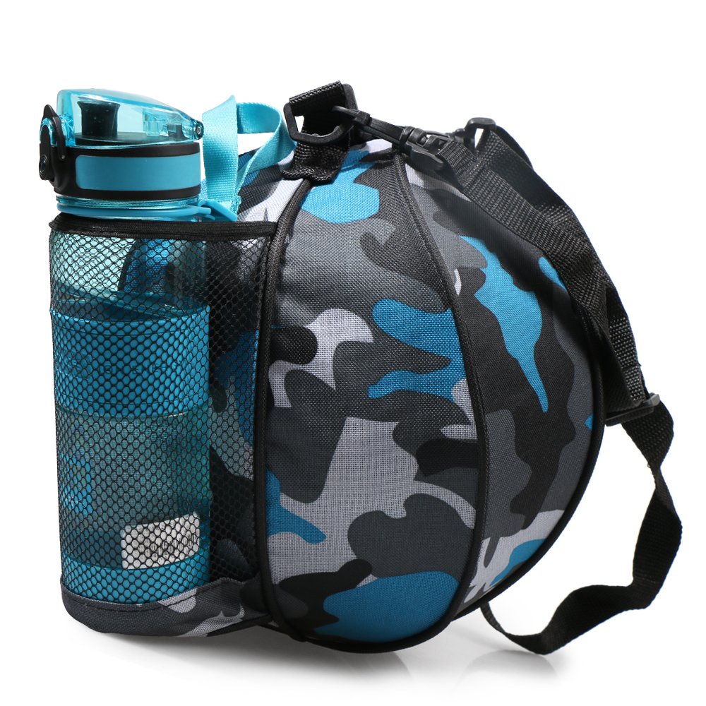 Best Sports Ball Carry Bag - Durable Round Shoulder Bag for Basketball, Soccer, Football & Volleyball - Perfect Travel & Gym Bag for Men & Women - Ideal for Sports Practice, Team Games & Outdoor Activities