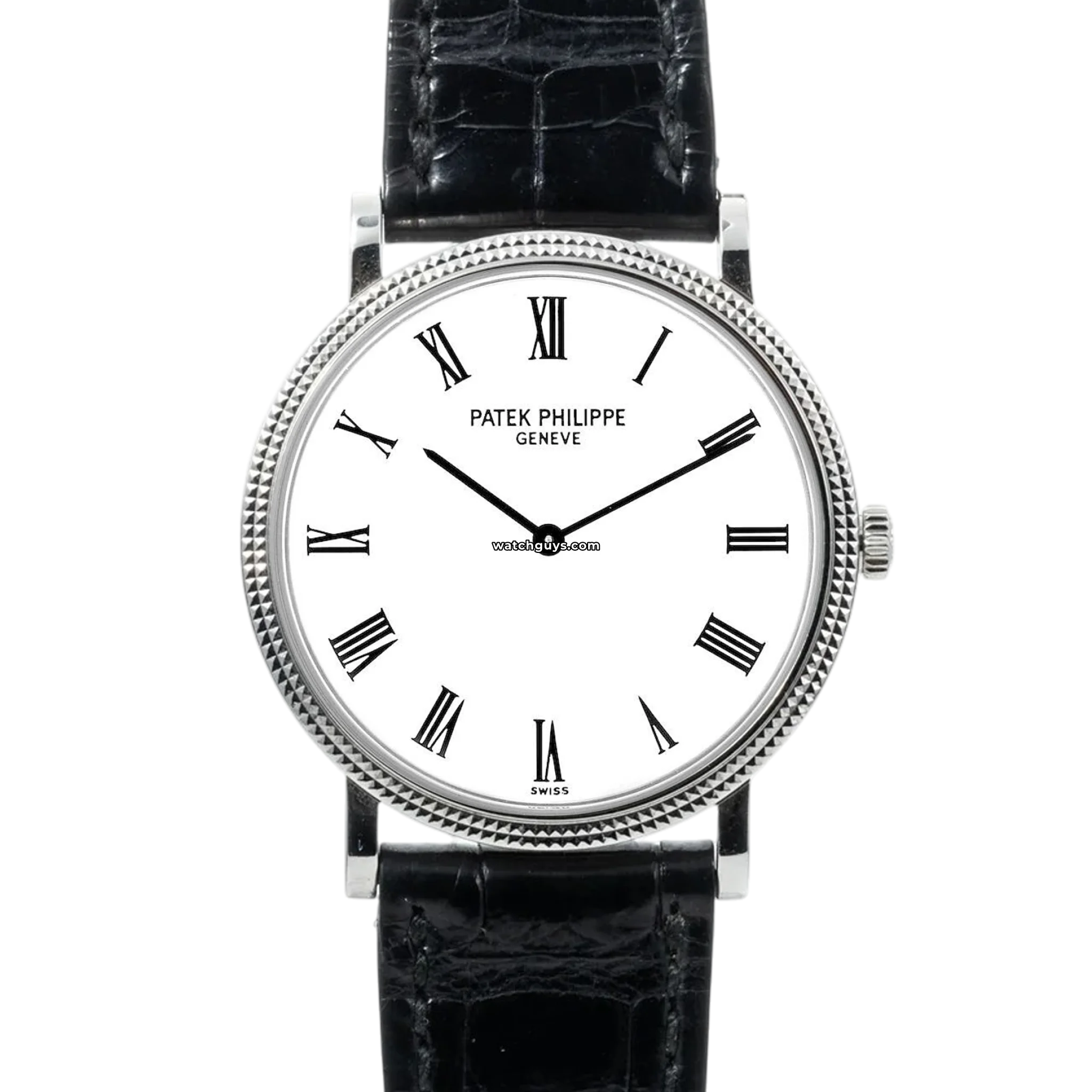 Patek Philippe Calatrava 5120G-001 18K White Gold Men's Luxury Dress Watch - Perfect for Business, Formal Events & Special Occasions