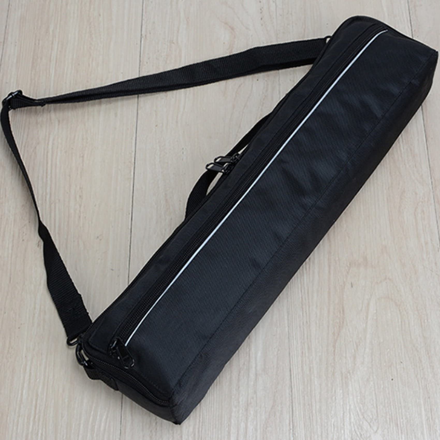 Bzocio 17-Hole Portable Flute Case - Nylon Flute Bag with Carrying Strap, Protective Storage for 17-Hole Flutes - Perfect for Music Practice, School Band & Travel Accessories
