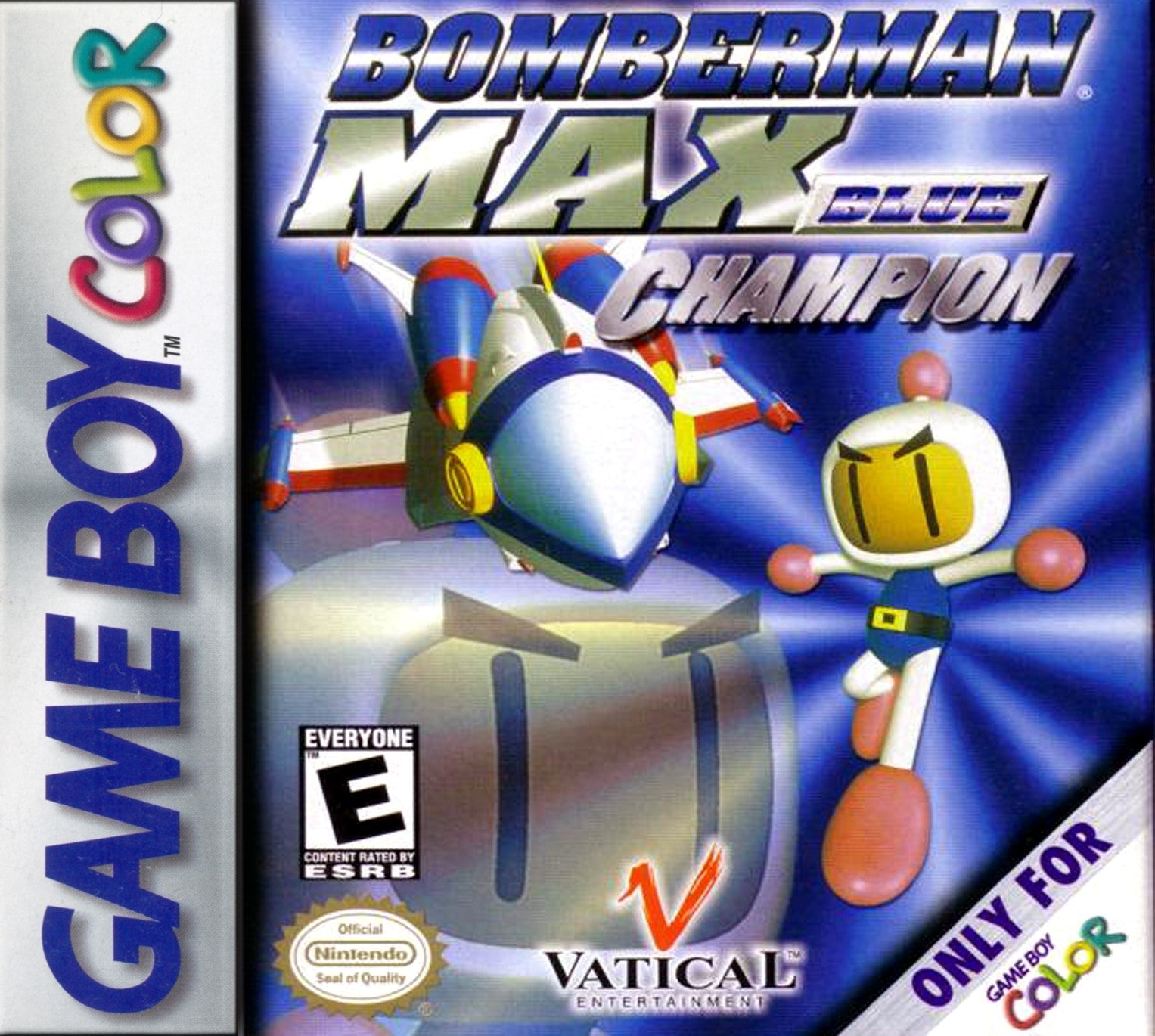 Bomberman Max Blue Champion - Classic Video Game for Nintendo Switch | Fun Multiplayer Action for Parties & Family Game Nights