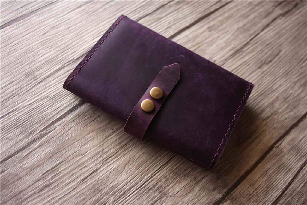 Premium Custom Leather Passport Wallet Holder - RFID Blocking Travel Organizer for Men & Women | Perfect for International Flights, Business Trips & Vacations