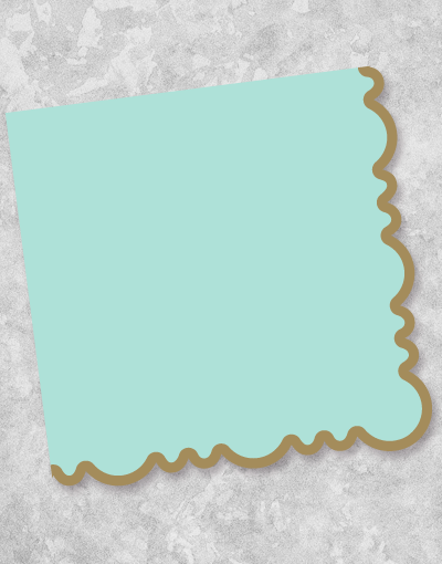 Premium Golden Trim Mint Beverage Napkins - 20 Count Elegant Cocktail & Party Napkins for Weddings, Brunches, and Upscale Events