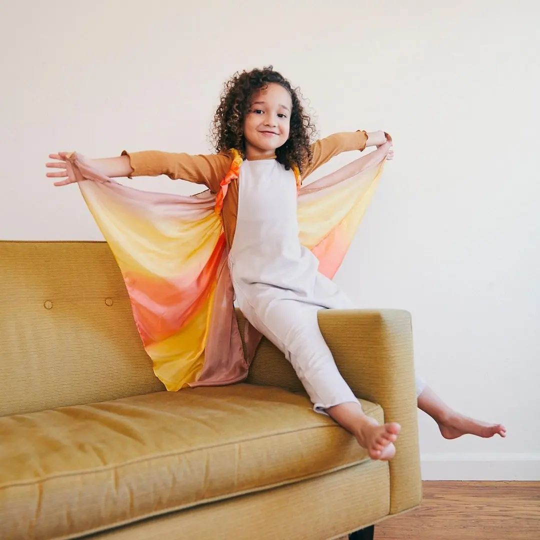 Fairy Wings for Kids - Sarah's Silks Deluxe Dress-Up Costume Accessories | Perfect for Pretend Play, Halloween Costumes & Imaginative Playtime