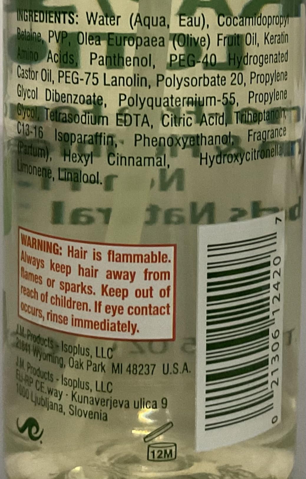 Isoplus Natural Remedy Oil Wrap Set Lotion 8.5 Oz (Pack of 12) - Deep Conditioning Hair Treatment for Dry, Damaged & Curly Hair - Perfect for Salon & Home Hair Care Routines