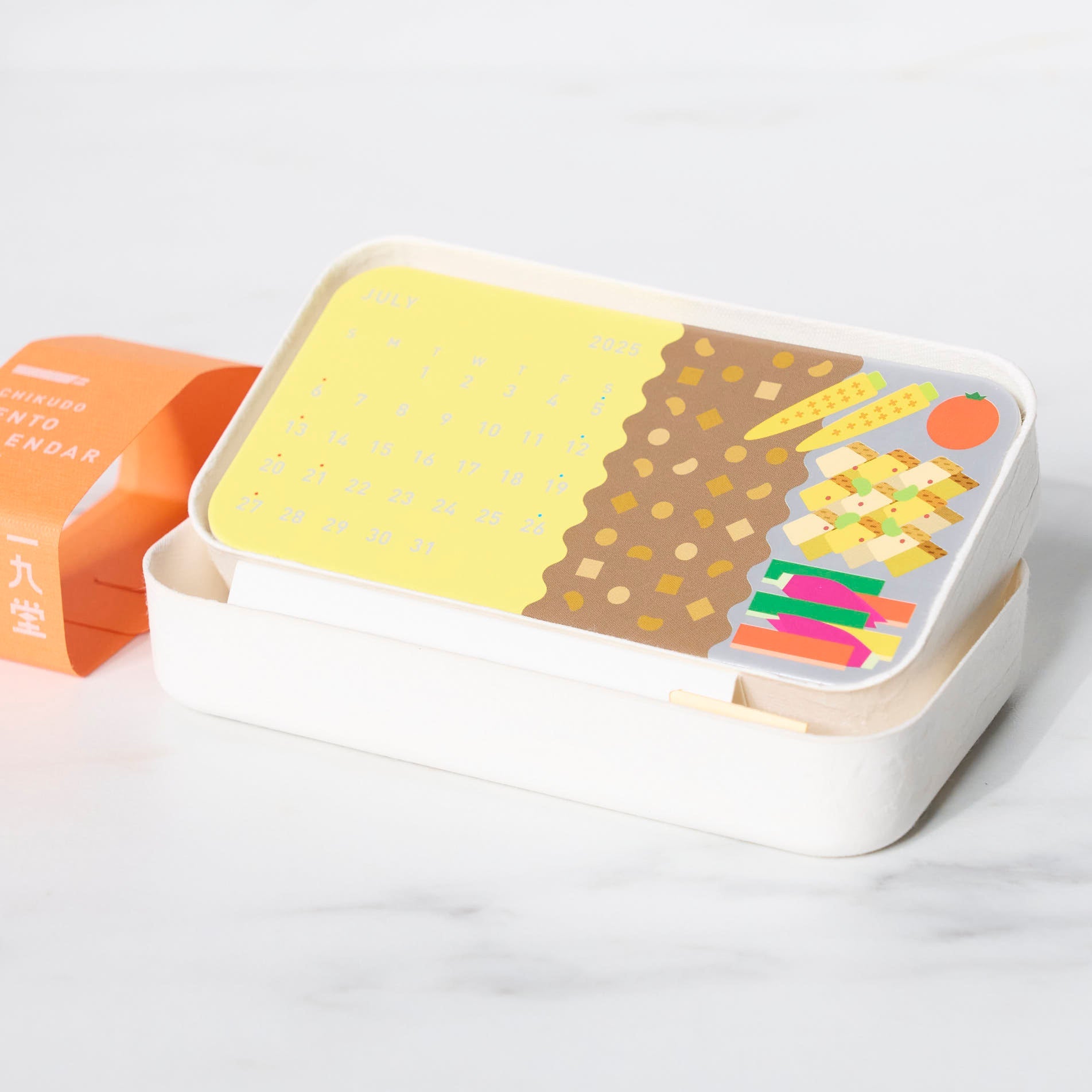 2025 Bento Calendar - Stylish & Functional Japanese Lunch Planner for Meal Prep & Organization | Perfect for Office, School & Home Use