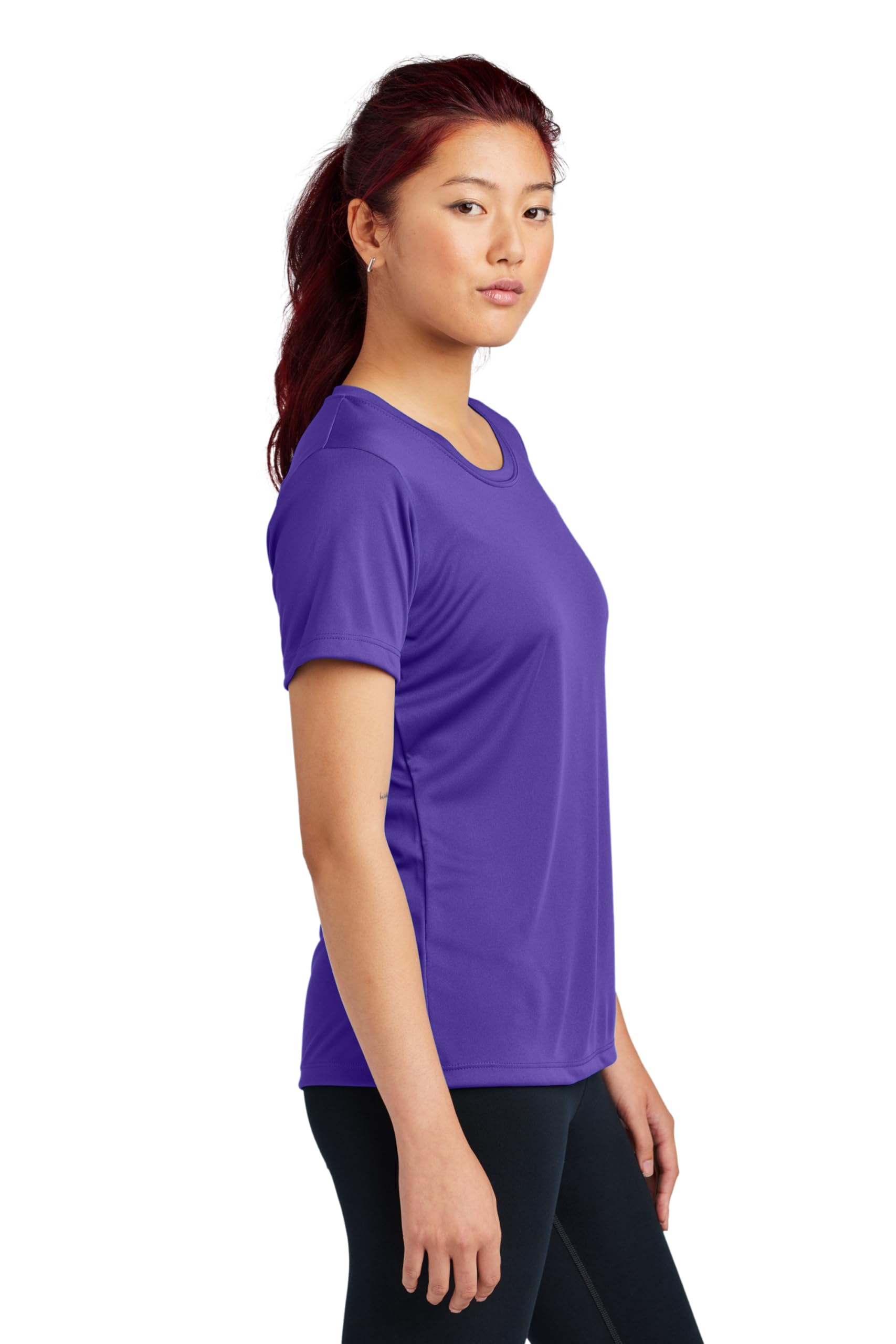 Clothe Co. Women's Workout Tops - Breathable Gym Shirts for Yoga, Running & Fitness - Plus Size Activewear for Women | Perfect for Gym, Cardio & Outdoor Sports