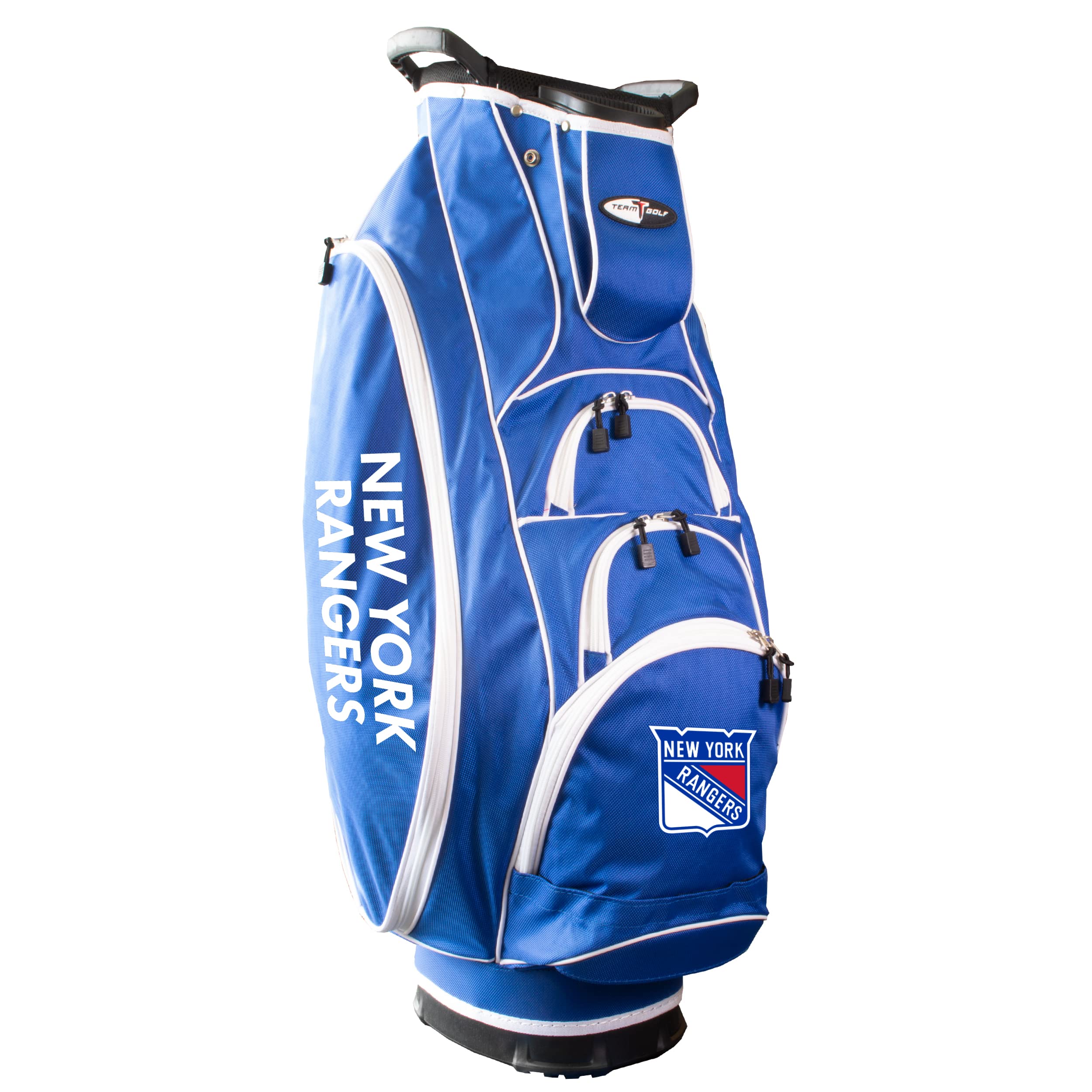 Team Golf NHL Lightweight Golf Bag - 10-Way Club Divider with Spring Action Stand, Insulated Cooler Pocket, Velcro Glove & Umbrella Holder - Perfect for Golf Tournaments & Practice Sessions
