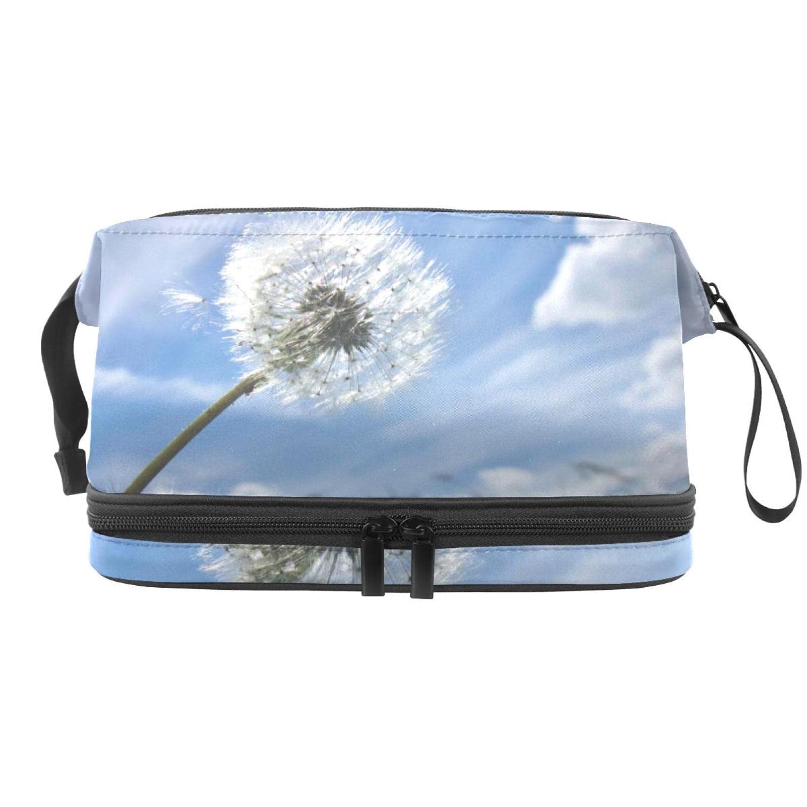 Portable Small Makeup Bag for Women - Travel Cosmetic Pouch with Zipper, Versatile Purse Organizer for Cosmetics & Toiletries | Perfect for Travel, Gym, and Daily Use