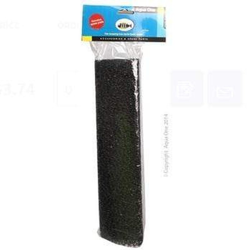Aqua One Sponge 15ppi 1pk 120s - High-Quality Aquarium Filter Sponge for AquaVis 130 Fish Tank Filter - Perfect for Freshwater & Saltwater Aquariums, Fish Tank Cleaning & Maintenance