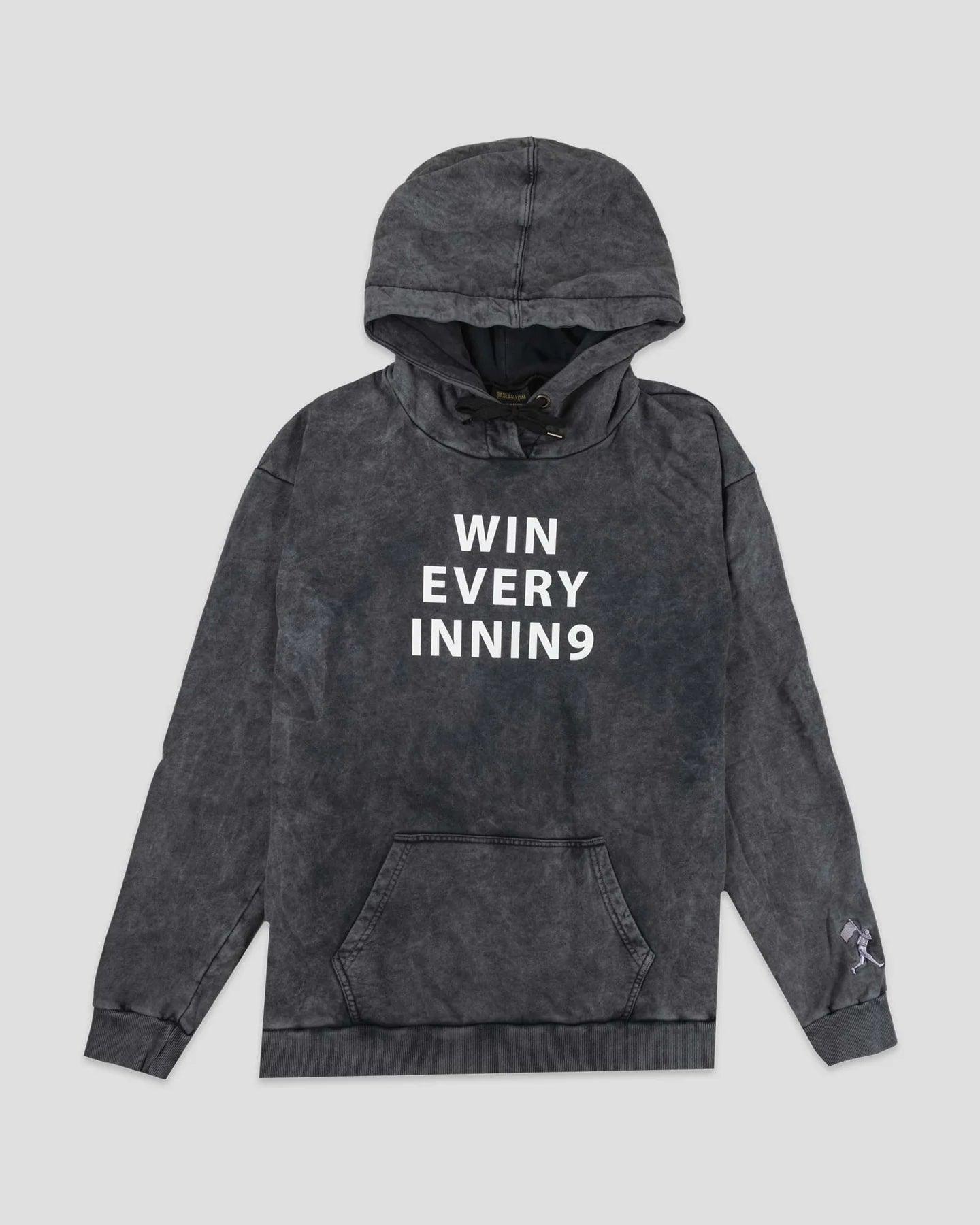 Baseballism Win Every Inning Hoodie - Men's Softball & Baseball Pullover Sweatshirt for Players & Fans - Perfect for Games, Practice & Casual Wear