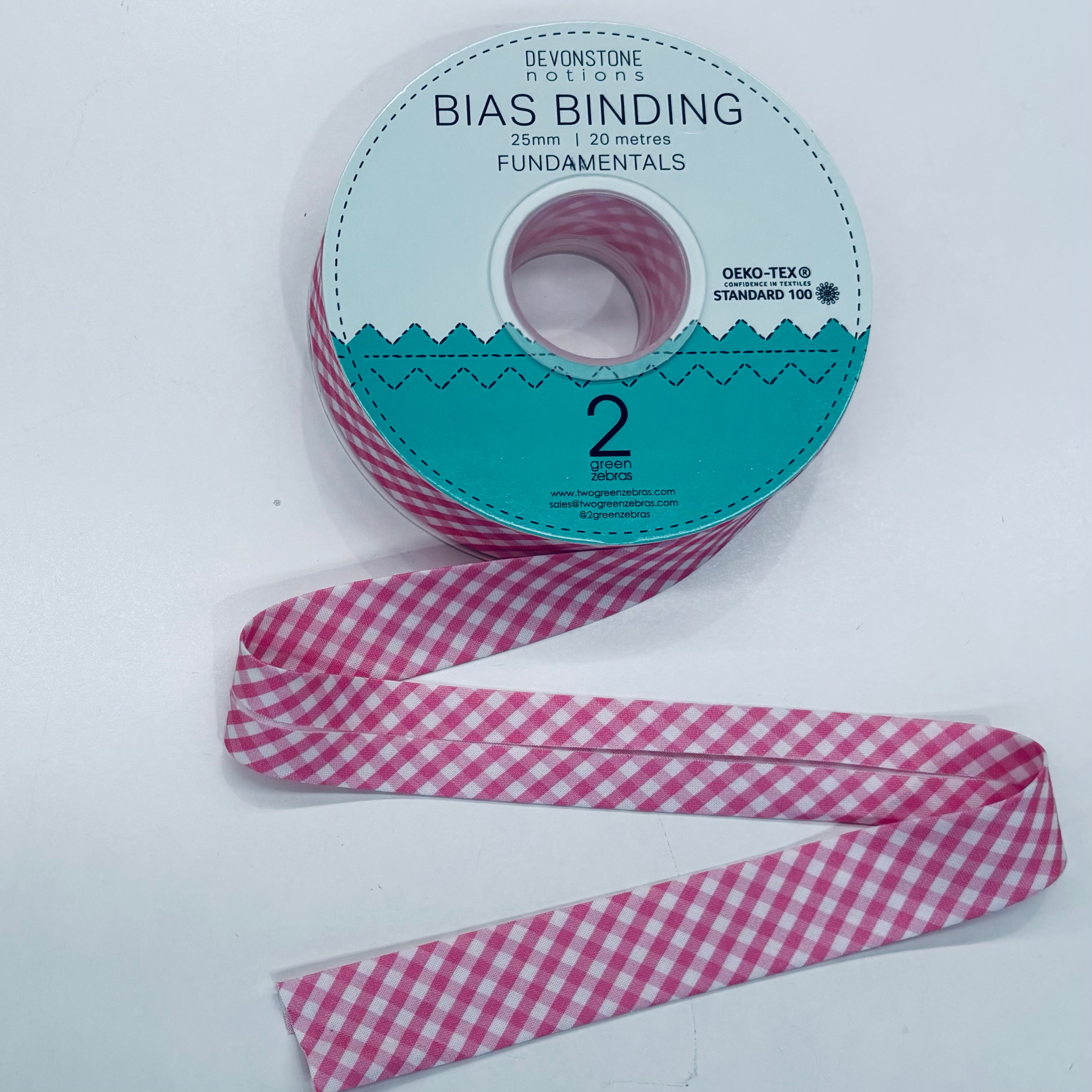Premium 25mm (1 inch) Bias Binding Tape - DVBB2947 Petal Check Pattern for Sewing, Quilting, and DIY Crafts | Perfect for Garment Edges, Home Decor & Scrapbooking Projects