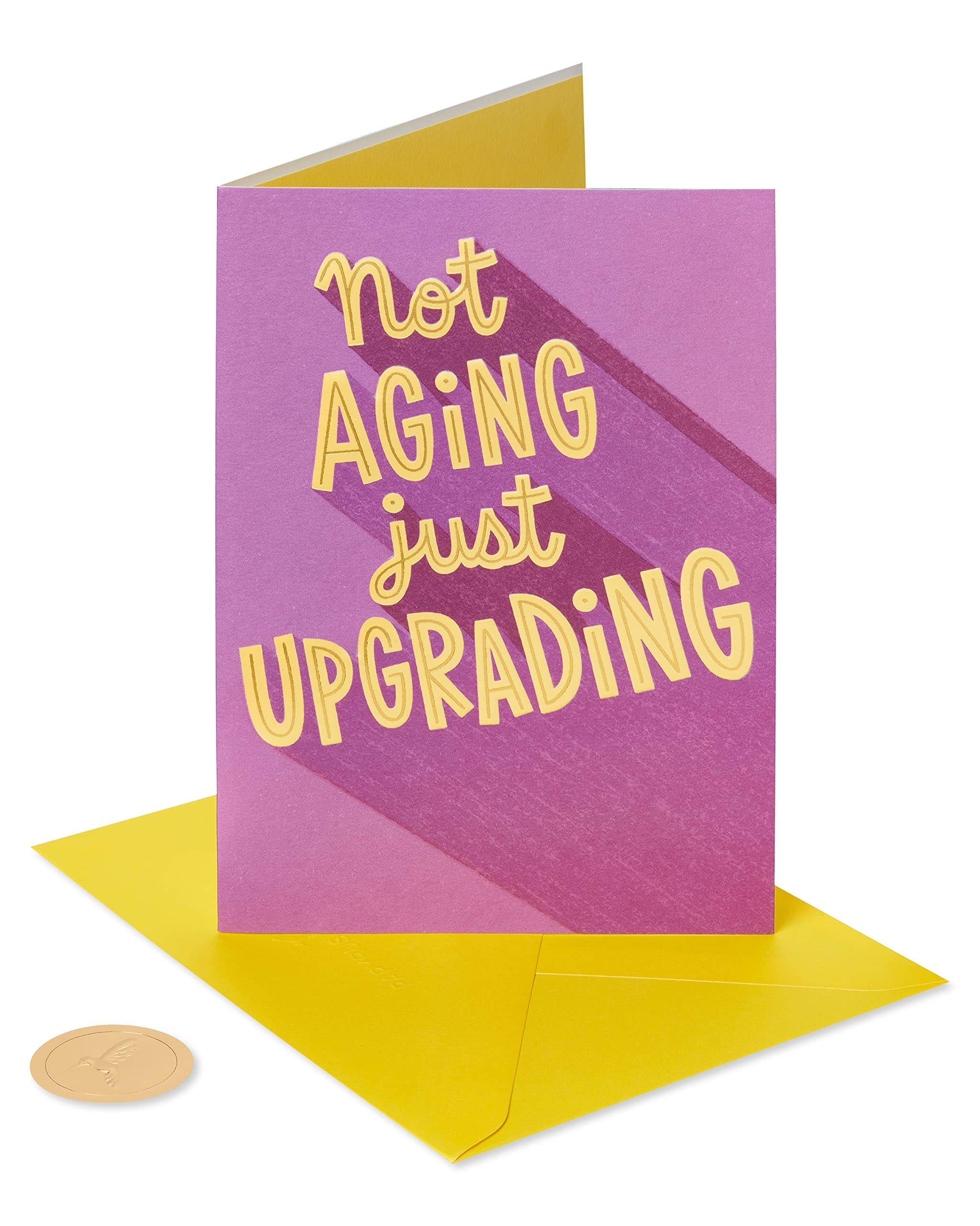 Funny Birthday Card for All Ages - Humorous Papyrus Greeting Card for Friends & Family - Perfect for Birthdays, Parties & Special Occasions
