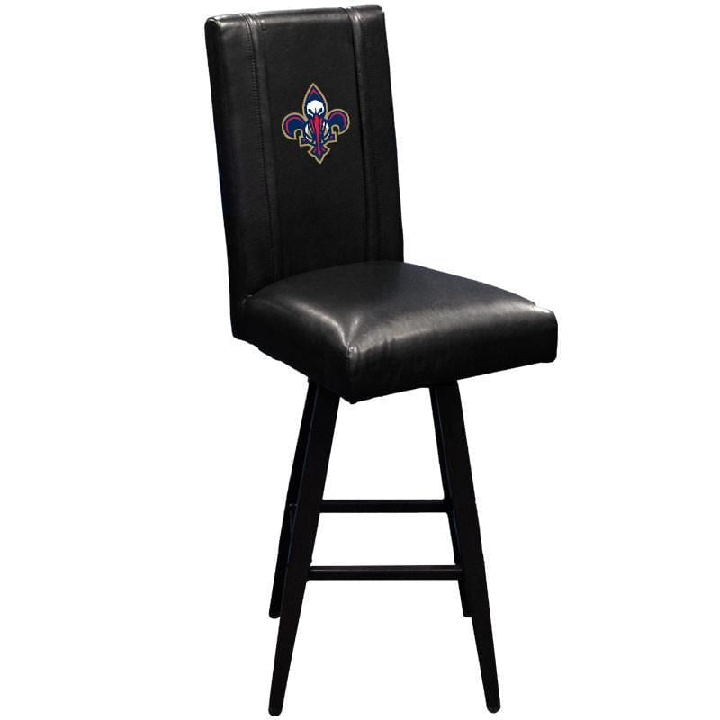 Dreamseat Swivel Bar Stool 2000 with NBA Team Logo - Adjustable Height Counter Stool for Kitchen Island, Game Room & Sports Bar - Officially Licensed NBA Merchandise