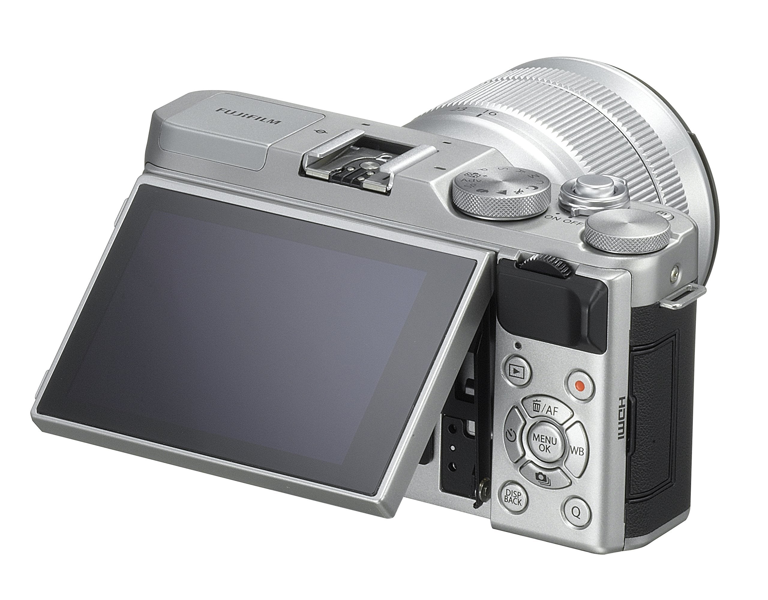 Fujifilm X-A3 Mirrorless Digital Camera with XC16-50mm F3.5-5.6 II Lens Kit (Silver) - Perfect for Travel Photography, Vlogging & Everyday Shooting