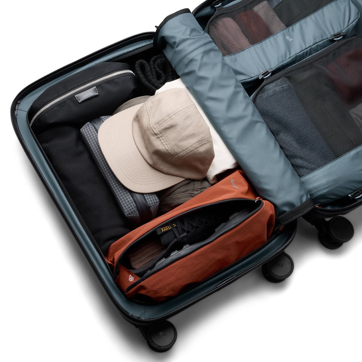 Bellroy Transit Carry On Plus Luggage - Premium Expandable Travel Suitcase for Business & Vacation - Lightweight Durable Spinner Luggage with TSA Lock & Smart Storage (Perfect for Air Travel & Weekend Getaways)