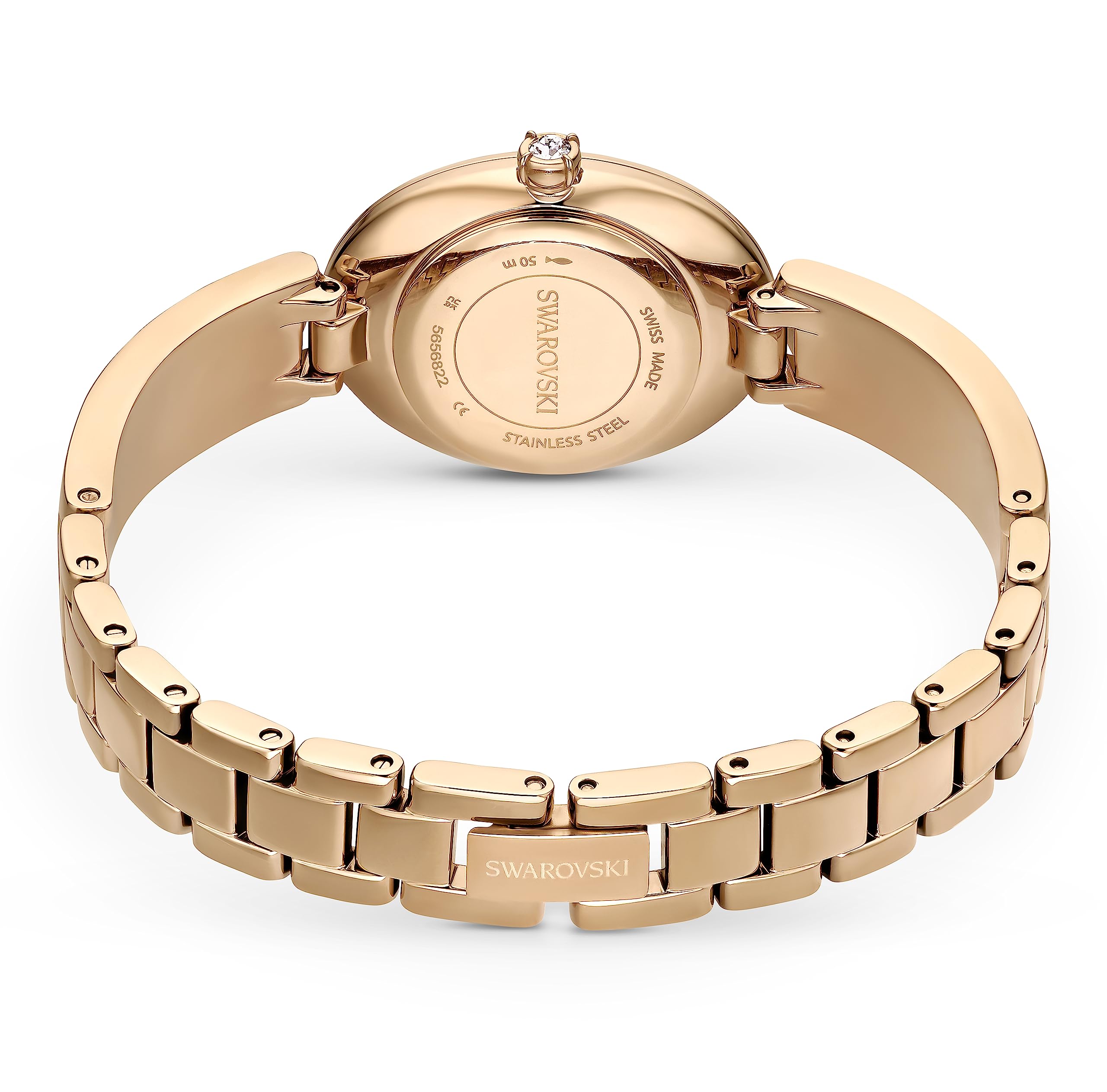 Swarovski Crystal Oval Watch for Women - Swiss Made Luxury Timepiece - Perfect for Gifts, Parties & Special Occasions