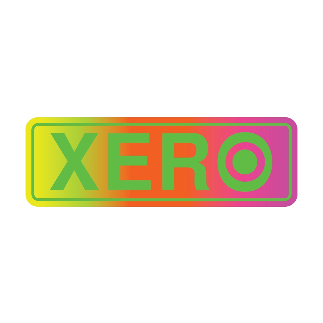 XERO Sunset Strip Stickers - Premium Vinyl Decals for Laptops, Water Bottles & Skateboards - Perfect for DIY Decor, Gifts & Personalization
