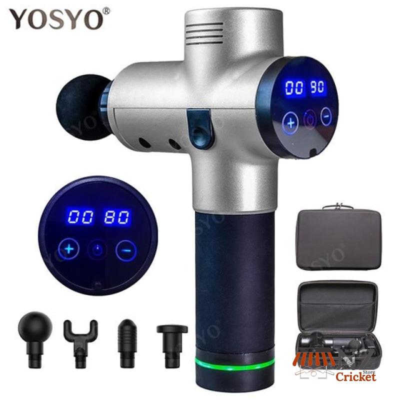 Deep Tissue Massage Gun with LCD Display - Portable Muscle Massager for Pain Relief & Recovery - Perfect for Athletes, Gym Workouts & Home Use