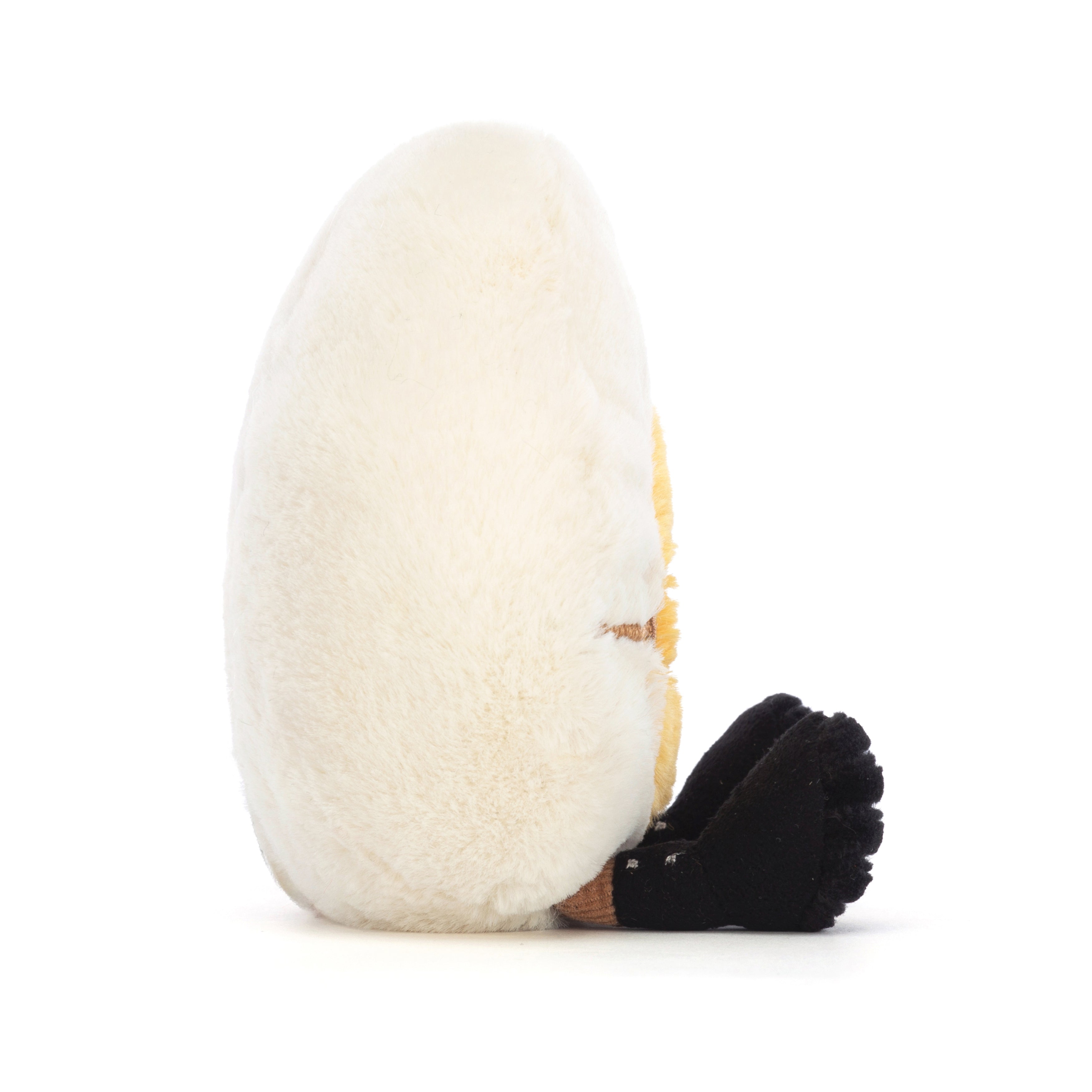 Funny Amuseable Boiled Egg Plush Toy - Cute Smiling Egg Pillow for Stress Relief & Home Decor | Perfect Gift for Kids, Egg Lovers & Office Desk Accessories