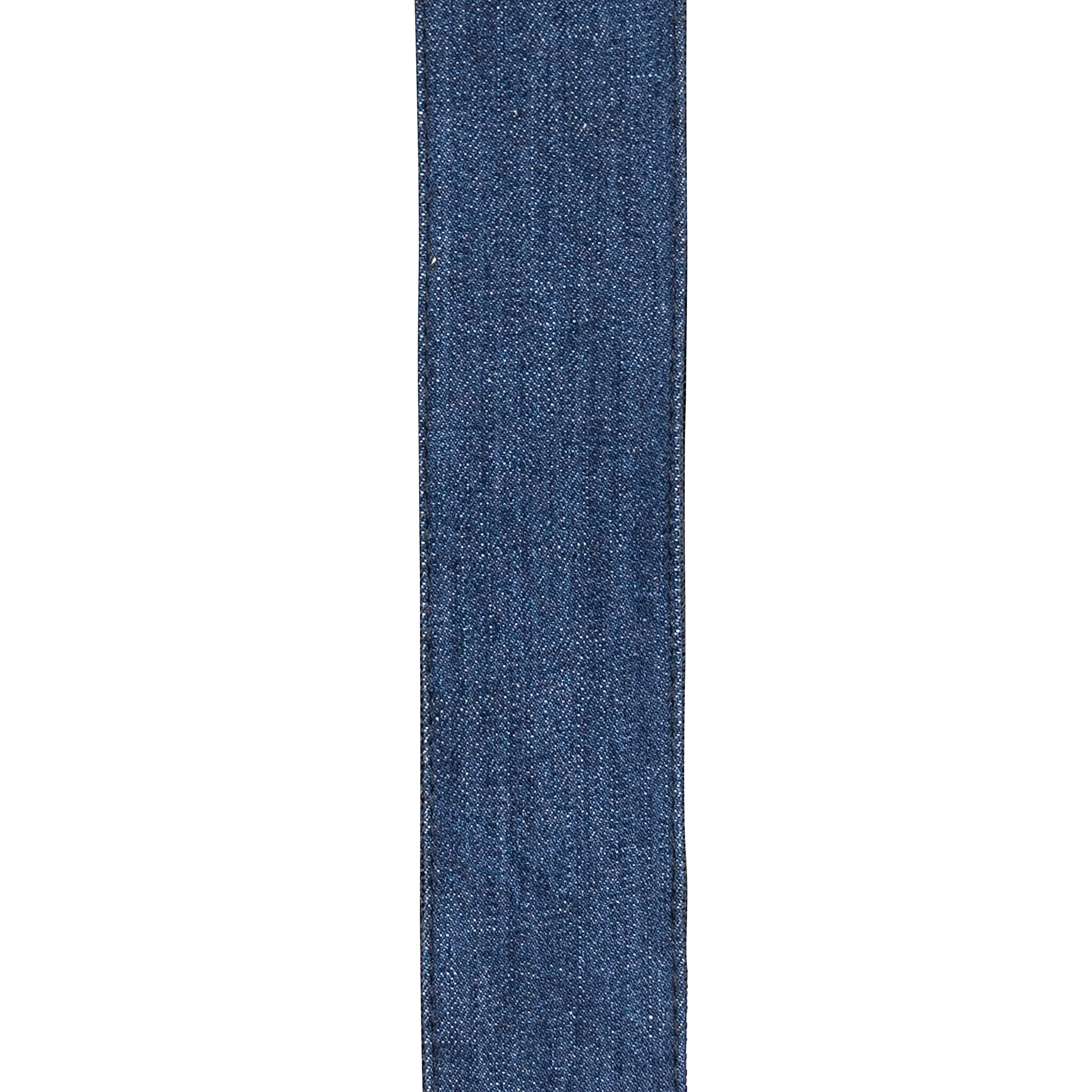 D'Addario Denim Guitar Strap for Electric & Acoustic Guitars - Adjustable Blue Jeans Style Strap for Bass & Electric Guitar Players - Perfect for Live Performances & Studio Sessions