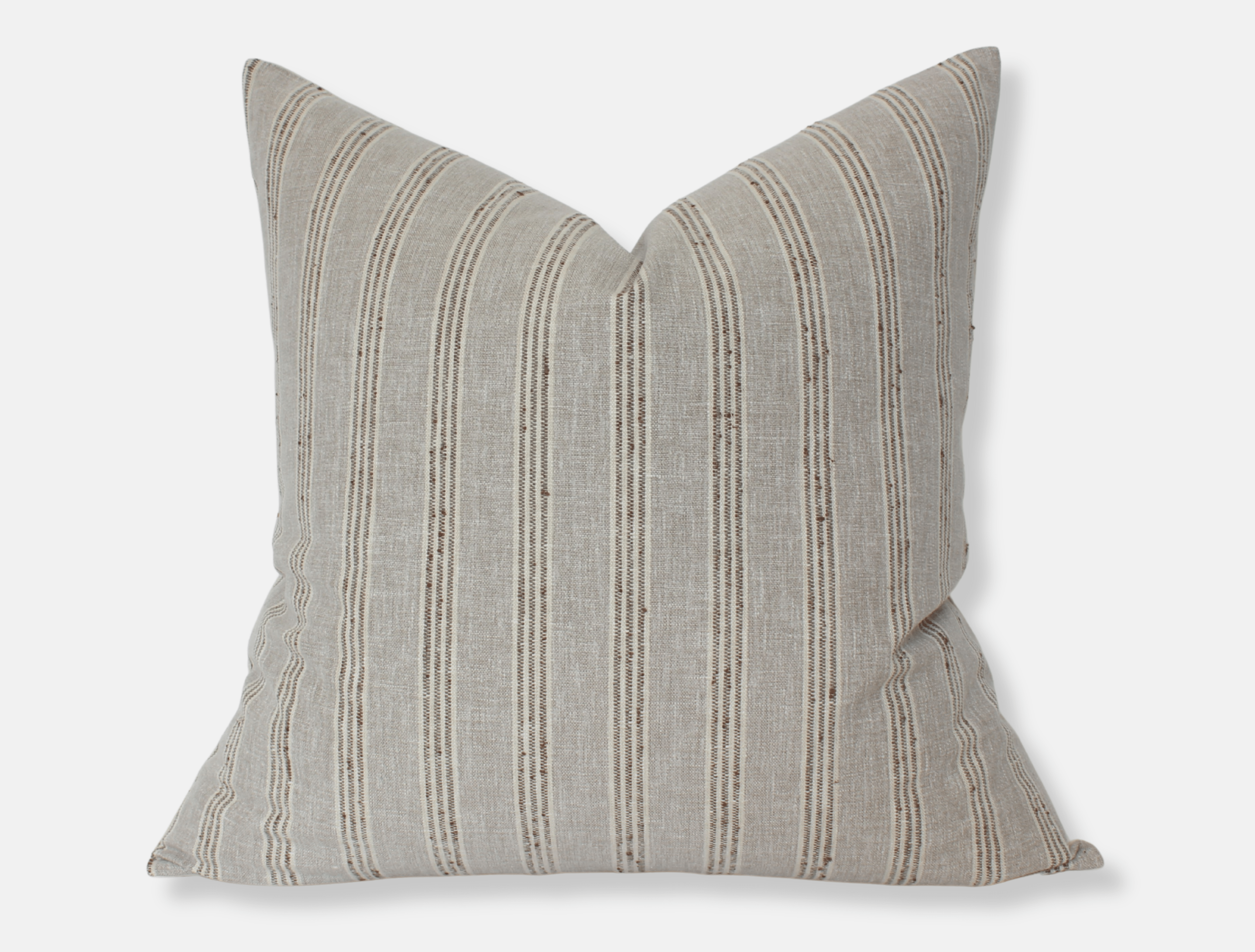 Landyn Stripe Pillow Cover - Soft & Stylish Decorative Cushion Case for Sofa, Bed, Living Room - 18x18 Inches - Home Decor Accent