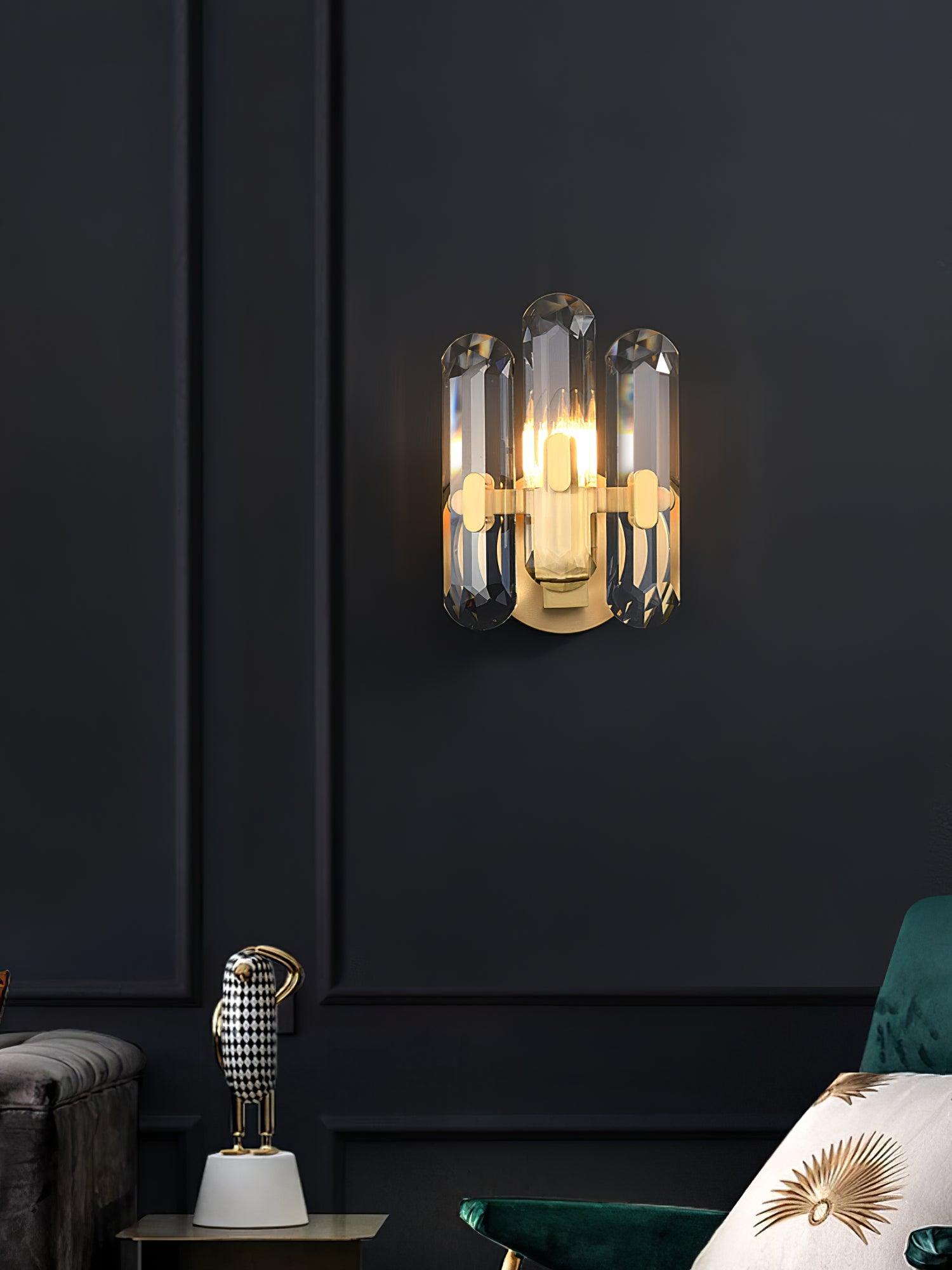 Bolton Wall Sconce Light Fixture - Modern Plug-in or Hardwired Wall Lamp for Living Room, Bedroom, Hallway - Energy Efficient LED Lighting for Home Decor