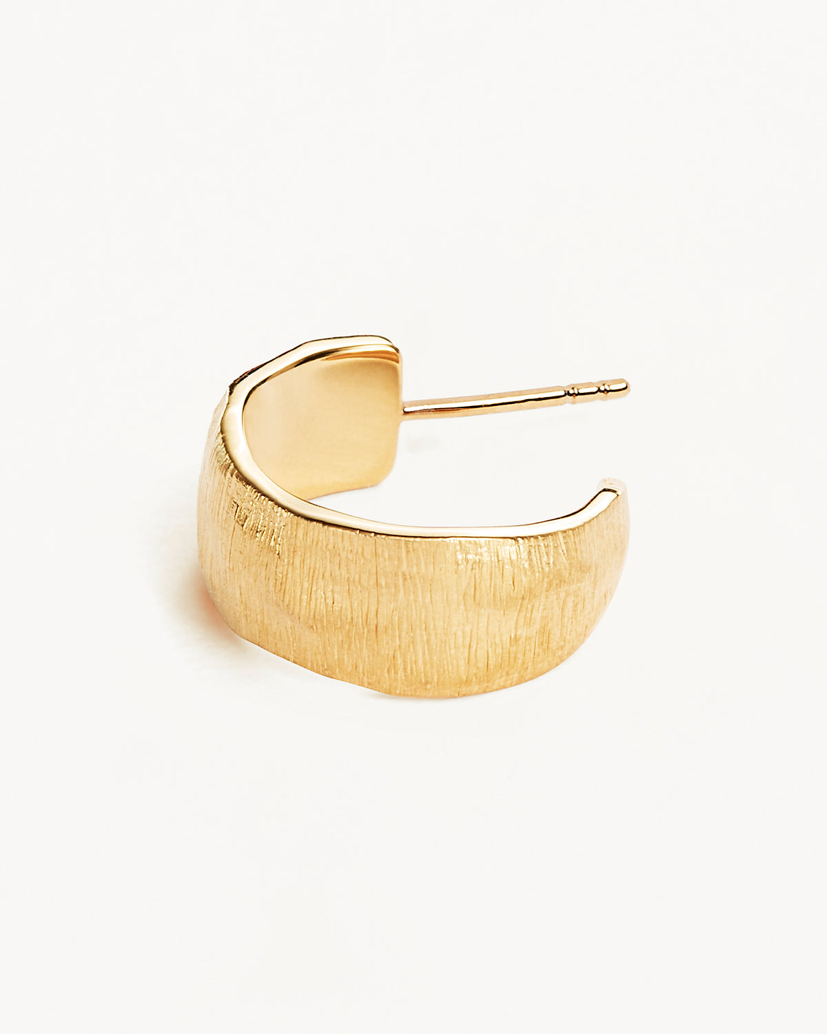 18K Gold Vermeil Woven Light Hoop Earrings - Dainty & Elegant Jewelry for Women - Perfect for Everyday Wear, Office & Special Occasions
