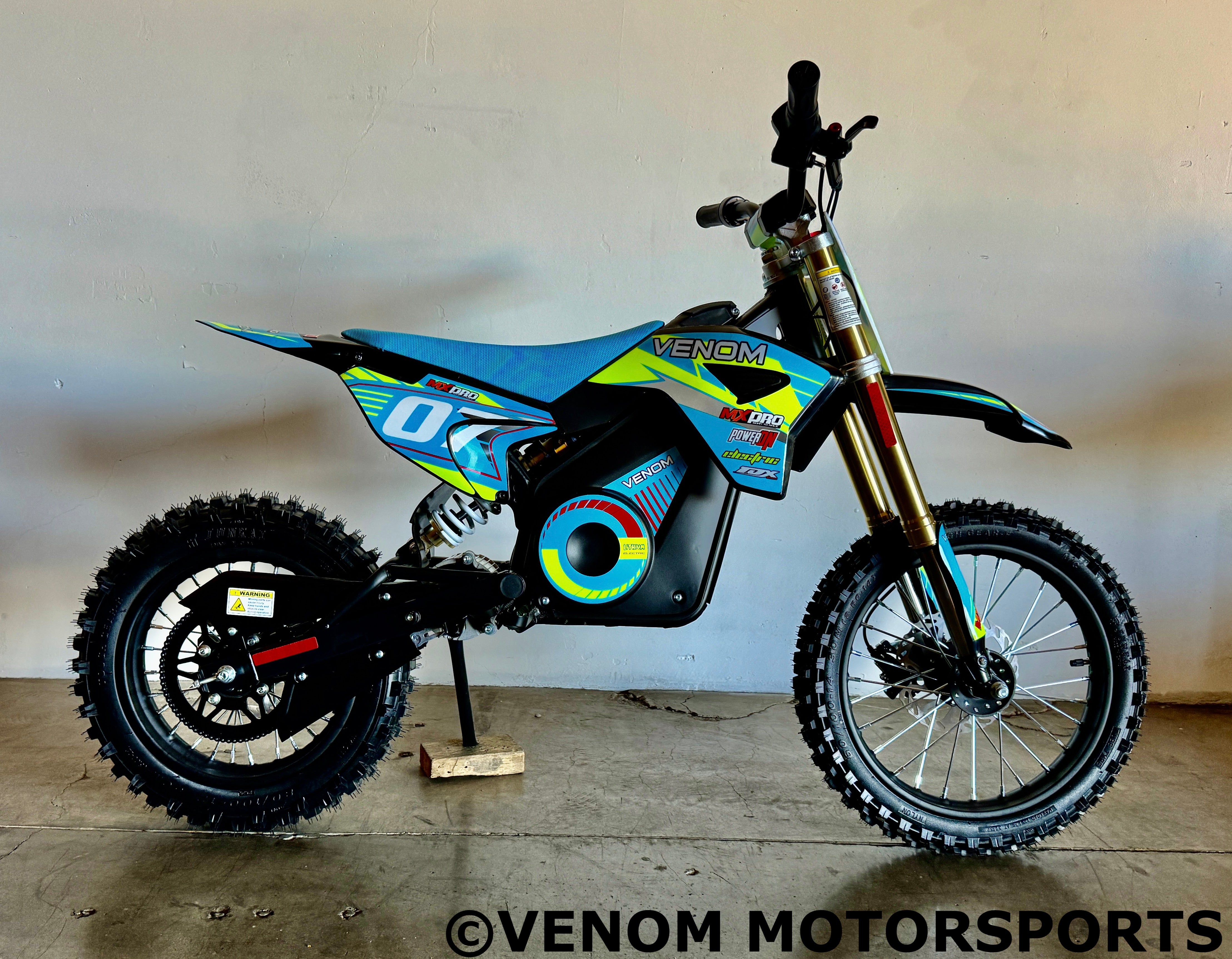 Venom Pro 1600W 48V Electric Dirt Bike for Adults - High Performance Off-Road Motorcycle with Lithium Battery - Perfect for Trail Riding, Mountain Adventures & Off-Road Racing