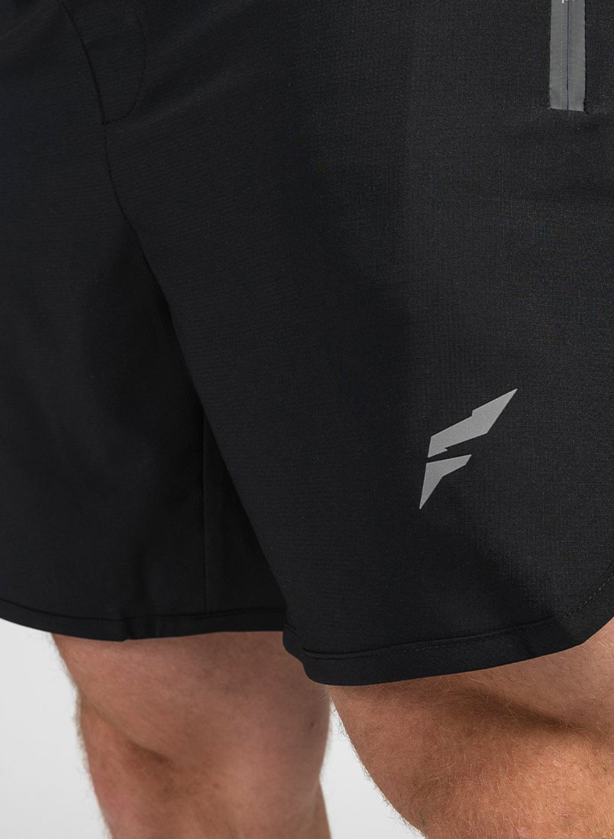 Men's Apex Shorts 2.0 - Black Athletic Running Shorts for Gym, Workout & Casual Wear