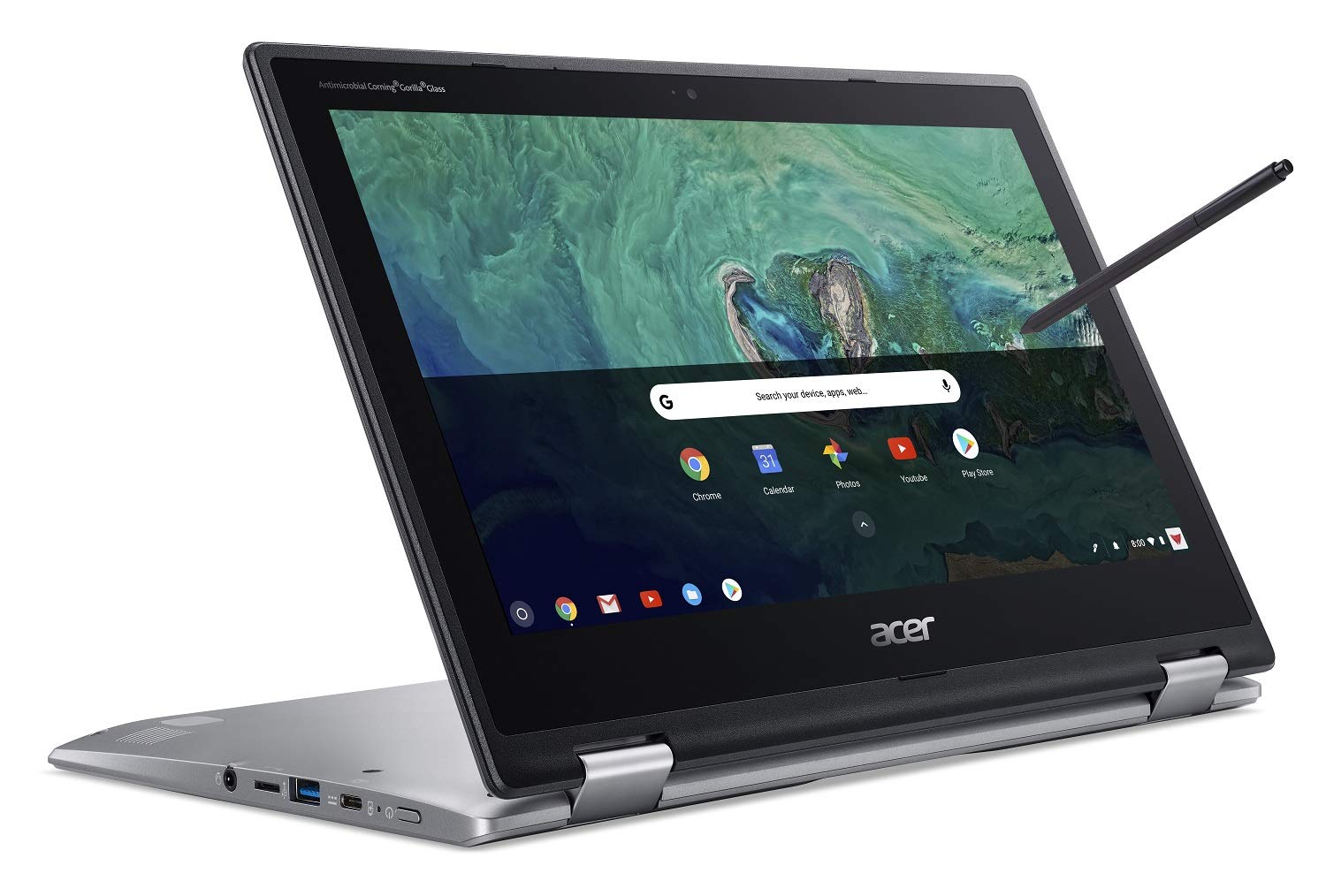 Acer Chromebook Spin 11 Convertible 2-in-1 Laptop - Intel Celeron N3350, 11.6