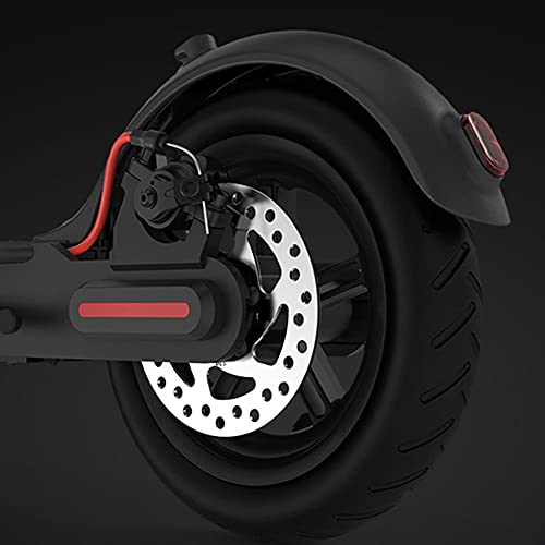 M365 Electric Scooter Rear Wheel Replacement - Durable Rubber Tire with Brake Rotor for Xiaomi M365 Pro & Standard Models | Perfect for Commuting & Urban Travel