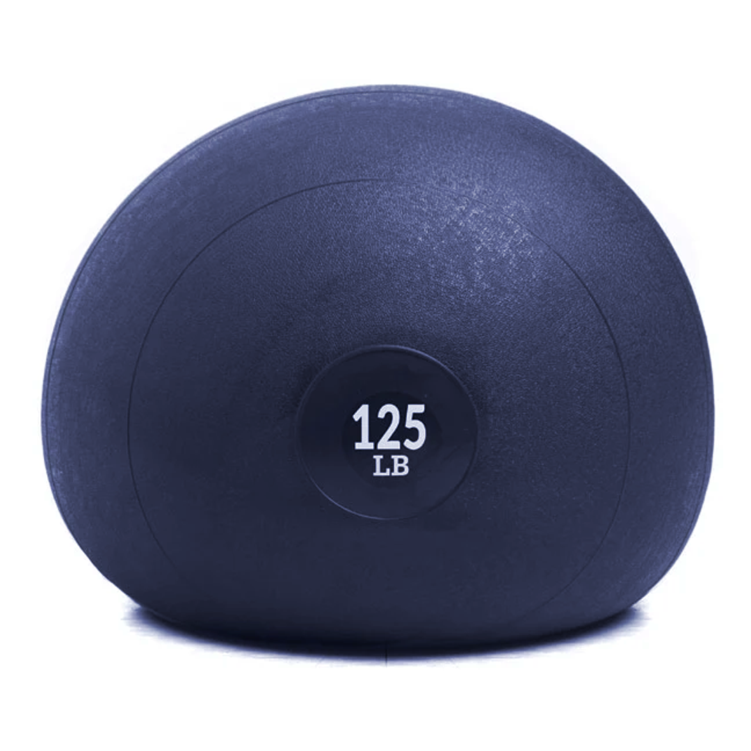 XM FITNESS Slam Ball 125lbs - Heavy Duty Workout Ball for CrossFit, Strength Training & Gym Exercises - Perfect for Home Gym, Functional Fitness & Athletic Conditioning