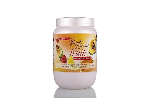 Skin Secrets Fruit Massage Cream - Hydrating & Nourishing Body Lotion for Dry Skin | Perfect for Spa Day, Self-Care Routine & Relaxation at Home
