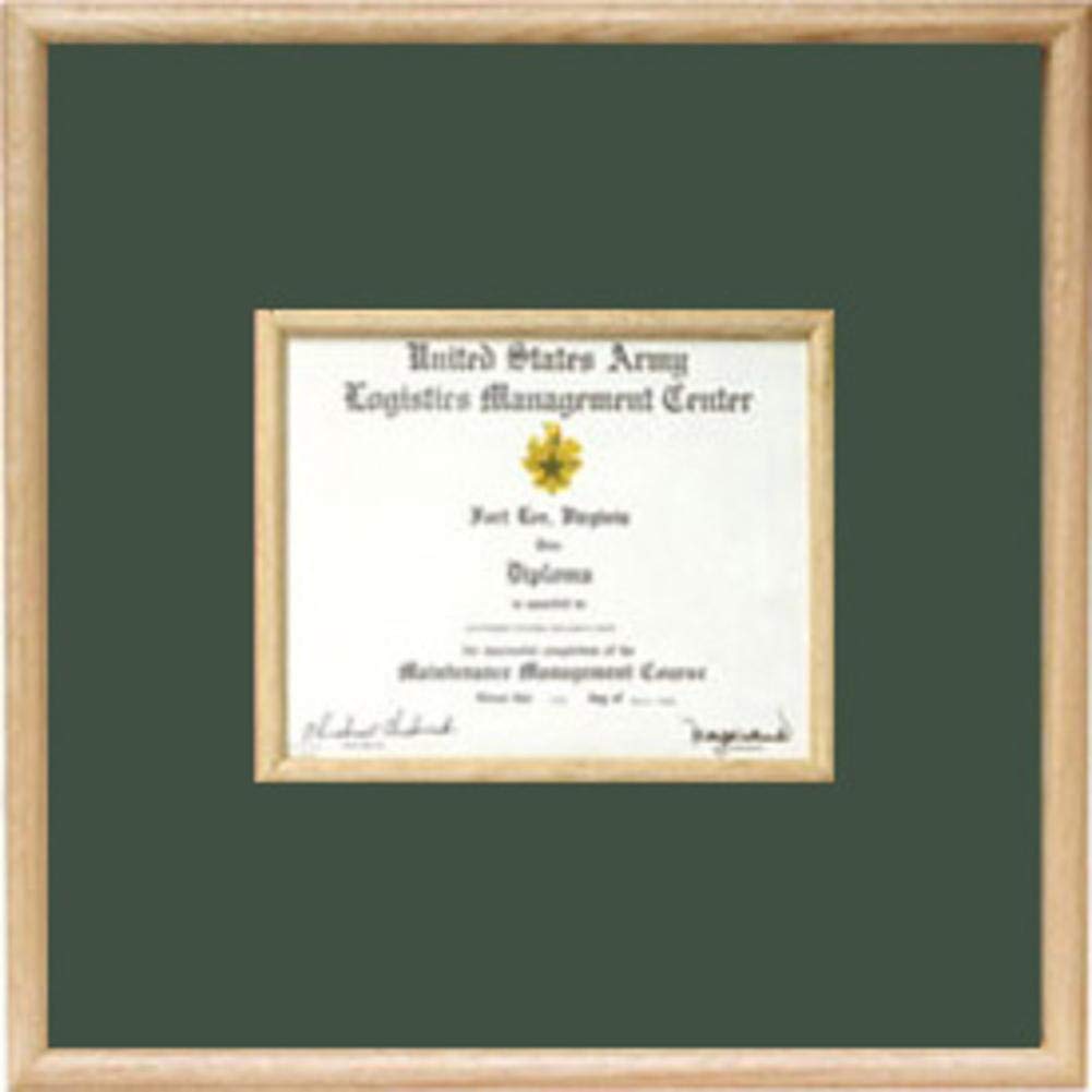 US Marine Corps Certificate Display Case - Premium Wooden Flag Shadow Box for Military Awards & Medals - Perfect for Home, Office, or Gift Presentation