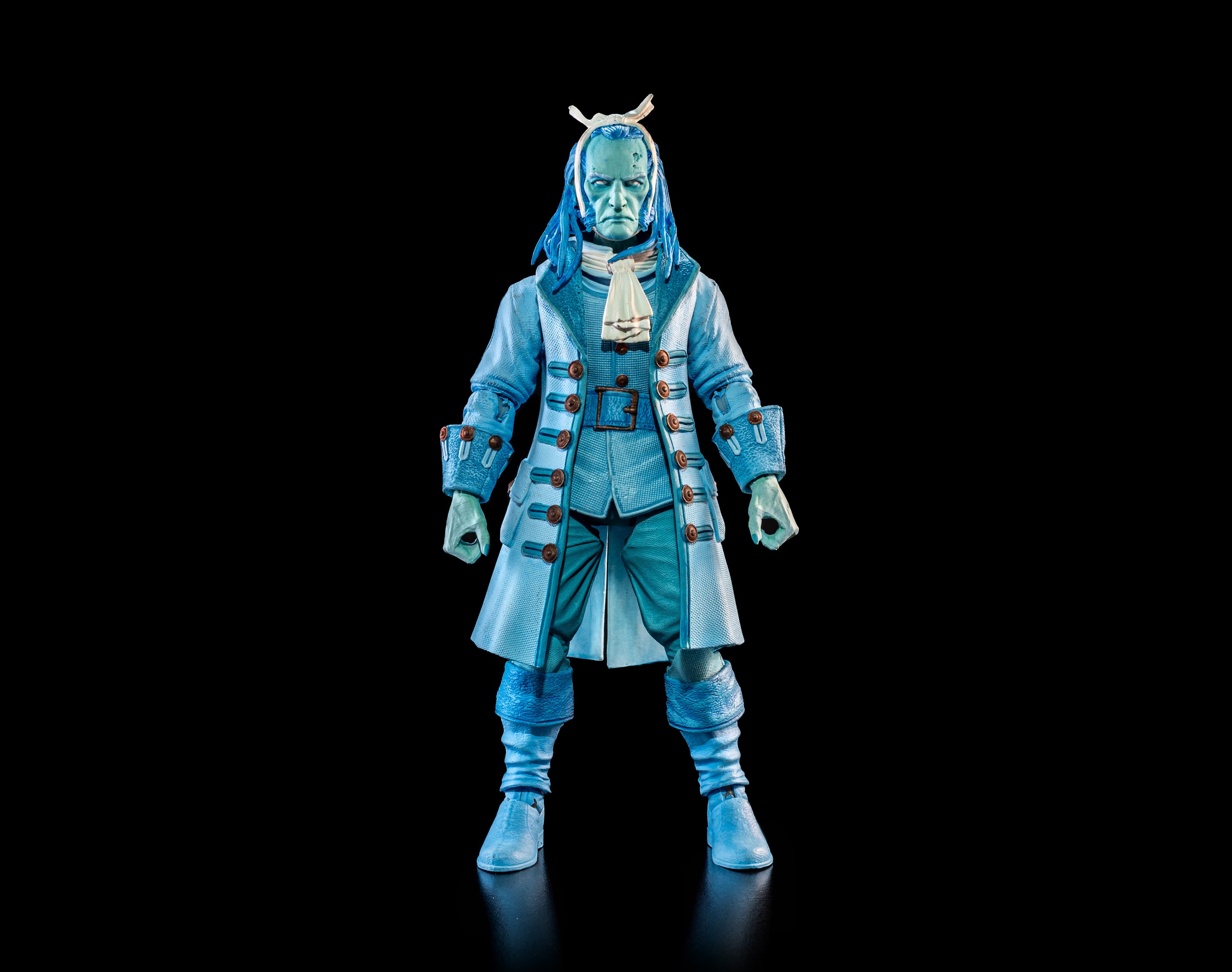 Figura Obscura: The Ghost of Jacob Marley Haunted Blue Version Collectible Figure - Perfect for Christmas Decorations, Horror Displays & Dickens' A Christmas Carol Fans