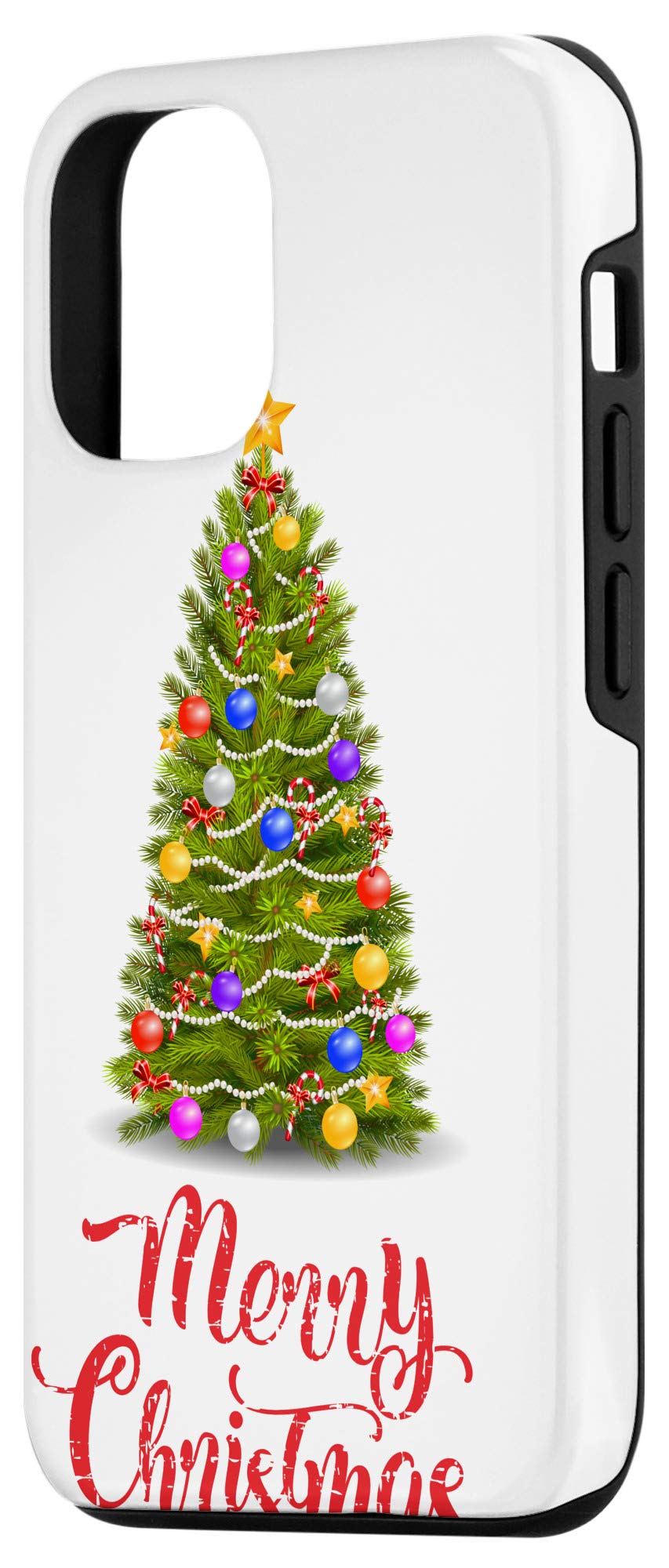 iPhone 12/12 Pro Christmas Tree Phone Case - Holiday Protective Cover for Christmas Parties & Gifts | Perfect for Festive Gatherings, Office Celebrations & Seasonal Selfies