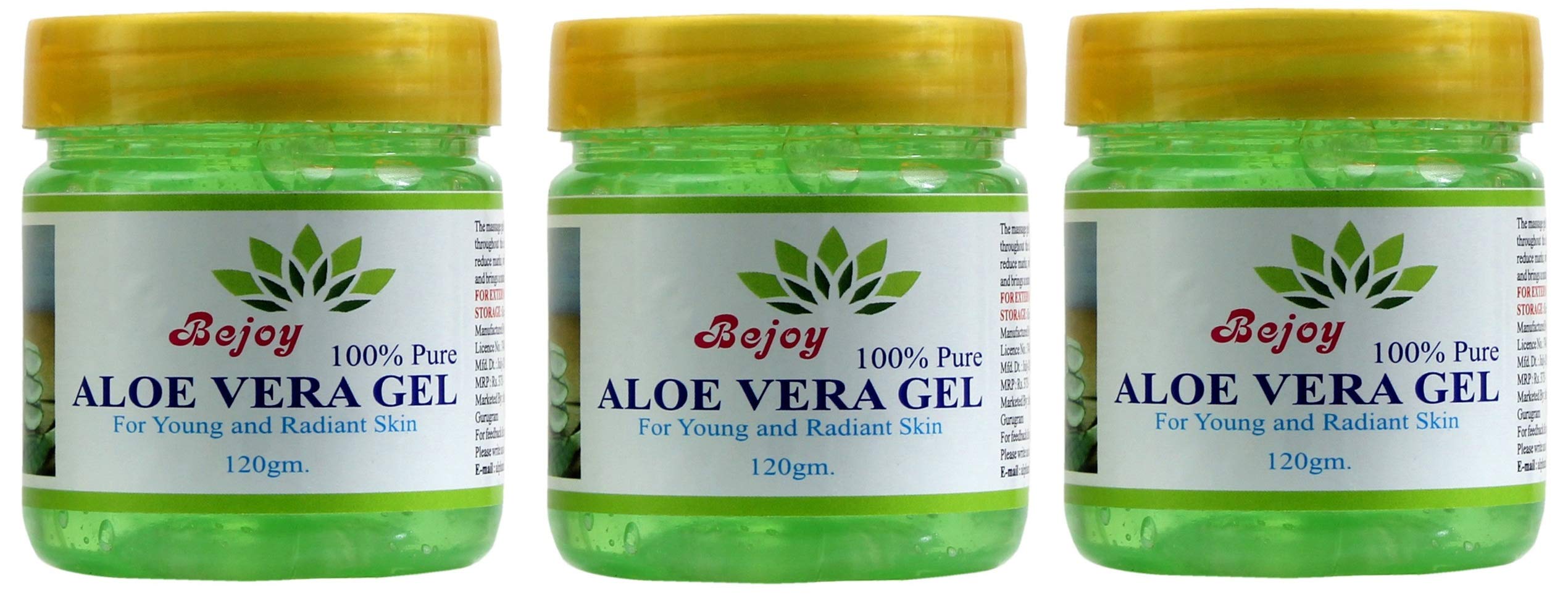 Bejoy Pure Aloe Vera Gel 360g - Soothing Moisturizer for Sunburn, Dry Skin & Hair Care - Perfect for After Sun, Face & Body Hydration