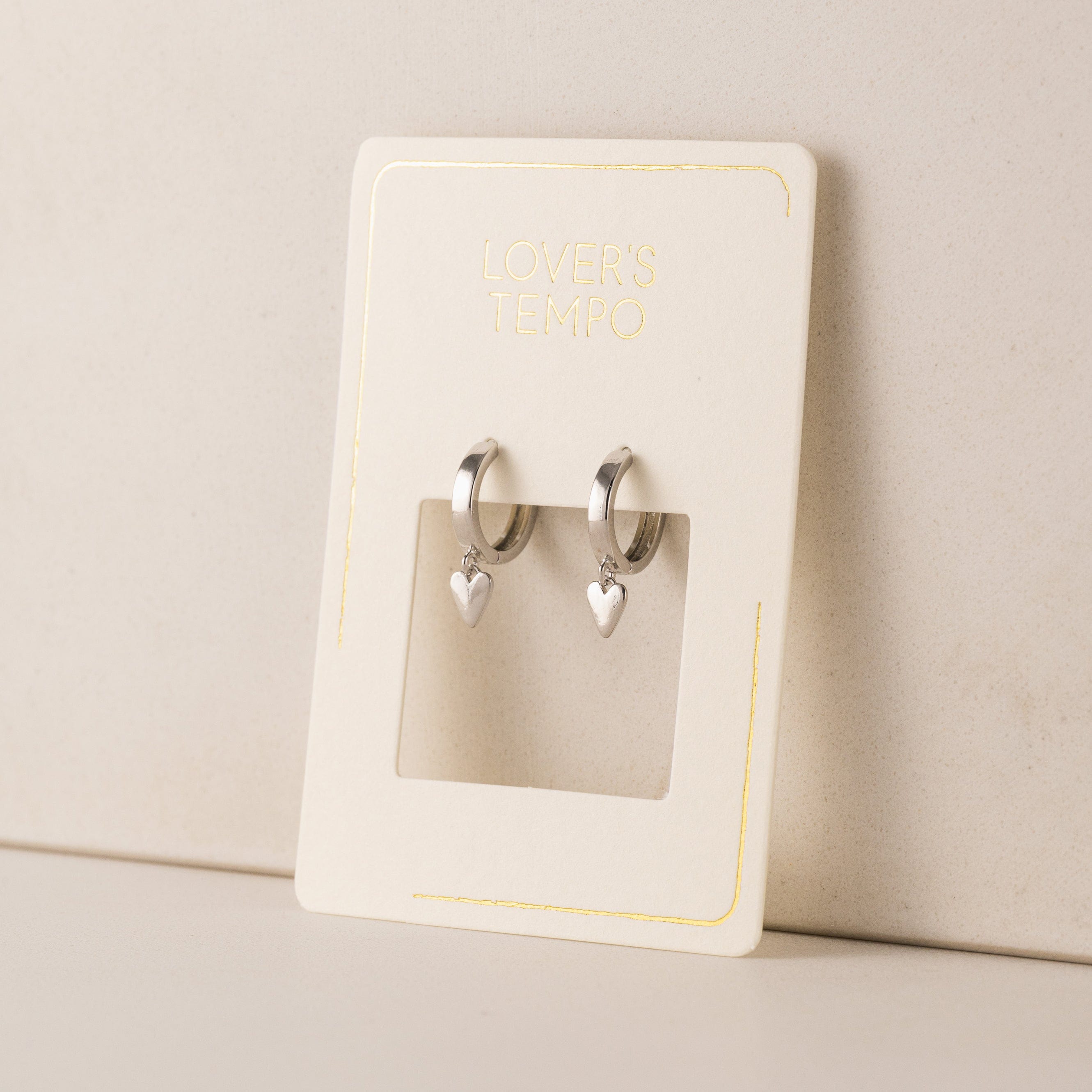 Everly Heart Huggie Hoop Earrings - Dainty Gold Heart Hoops for Women - Perfect for Valentine's Day, Date Night & Everyday Wear