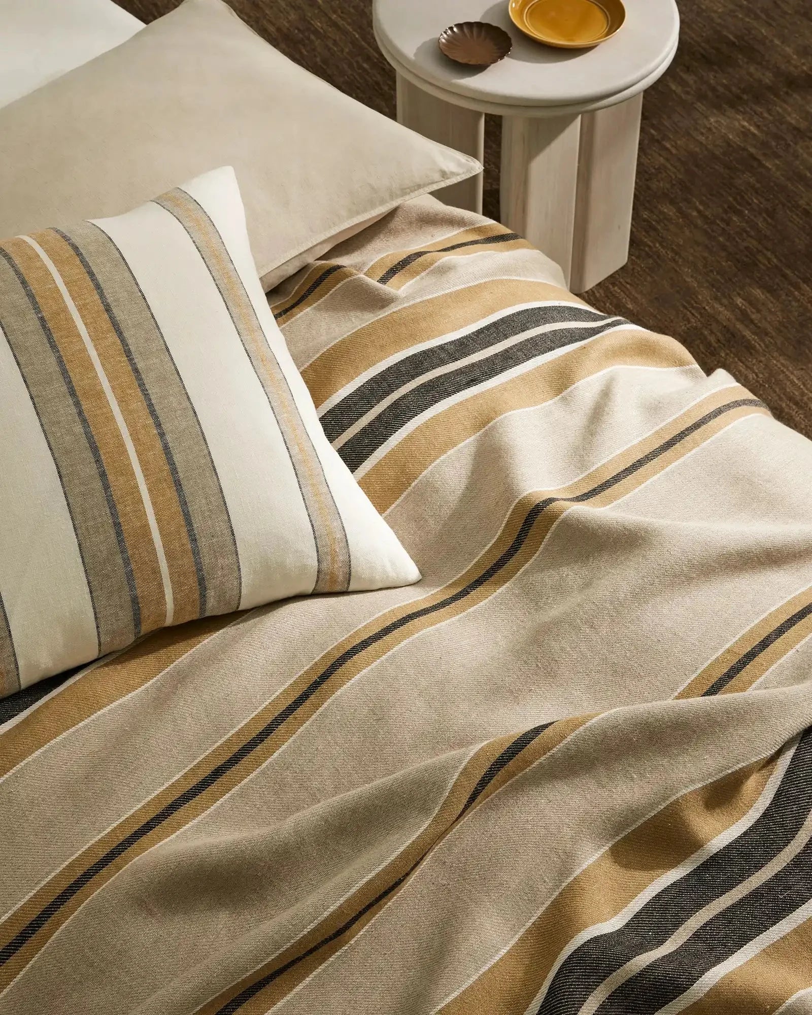 Premium Franco Cushion Amber - Handcrafted Home Decor for Living Room, Bedroom & Office - Elegant Decorative Throw Pillow for Sofa, Chair & Couch