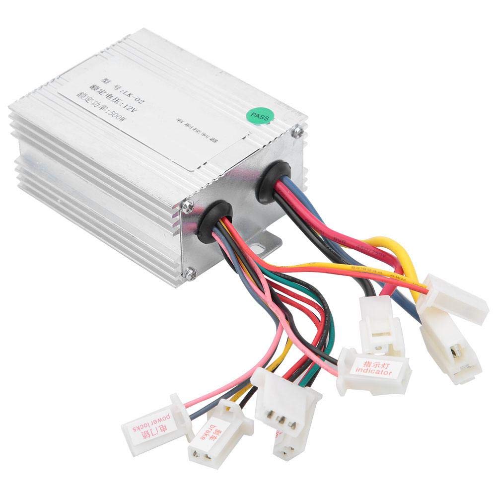 12V 500W DC Motor Speed Controller - Electric Brushed Motor Controller for E-Bike, Scooter, DIY Robotics & Power Tools - Perfect for Speed Regulation in Electric Vehicles and DIY Projects