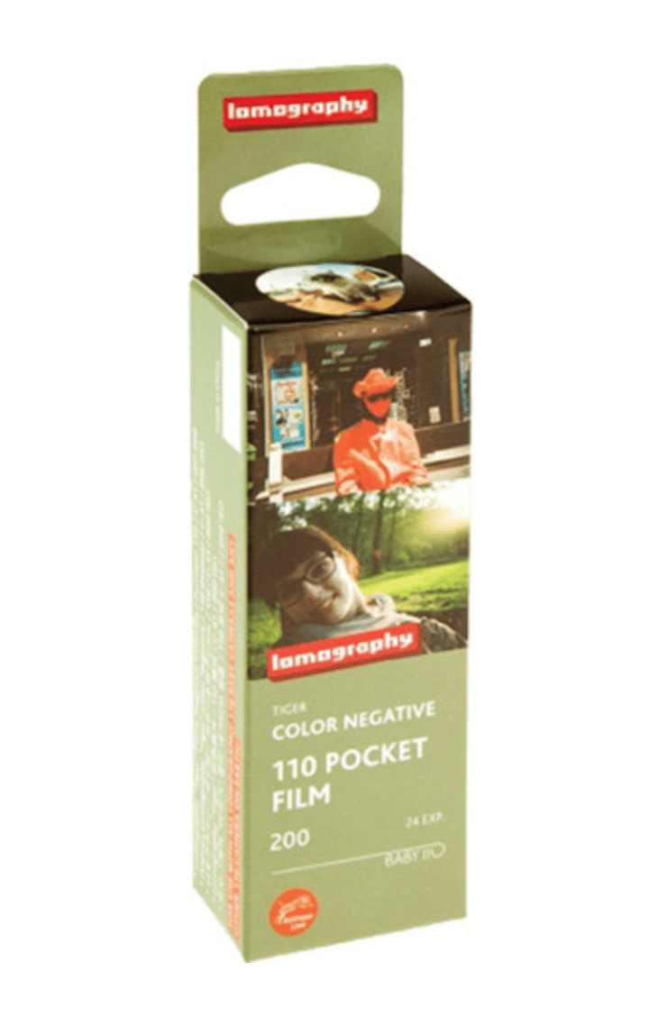 Lomography Tiger 110 Color Negative Film - 24 Exposures for Vintage Style Photography | Perfect for Lomography Cameras, Travel & Creative Projects