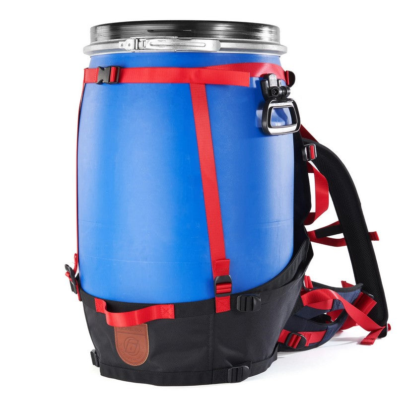 Level Six Bad Hass Barrel Carrying Pack 30L/60L - Waterproof Dry Bag for Kayaking, Canoeing & Outdoor Adventures