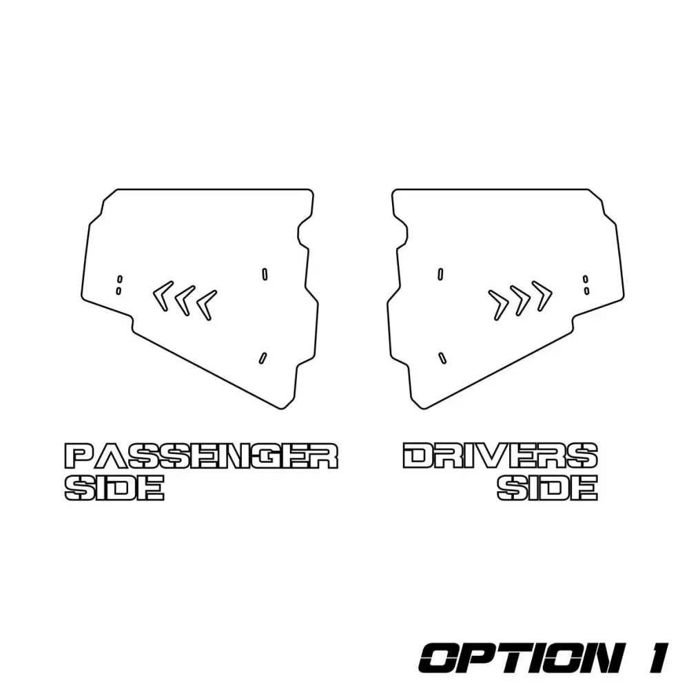 Polaris RZR XP 1000 Arm Guards (2015-2022) - Durable Off-Road Protection for UTV Side-by-Side Vehicles - Perfect for Trail Riding, Dune Bashing & Off-Road Adventures