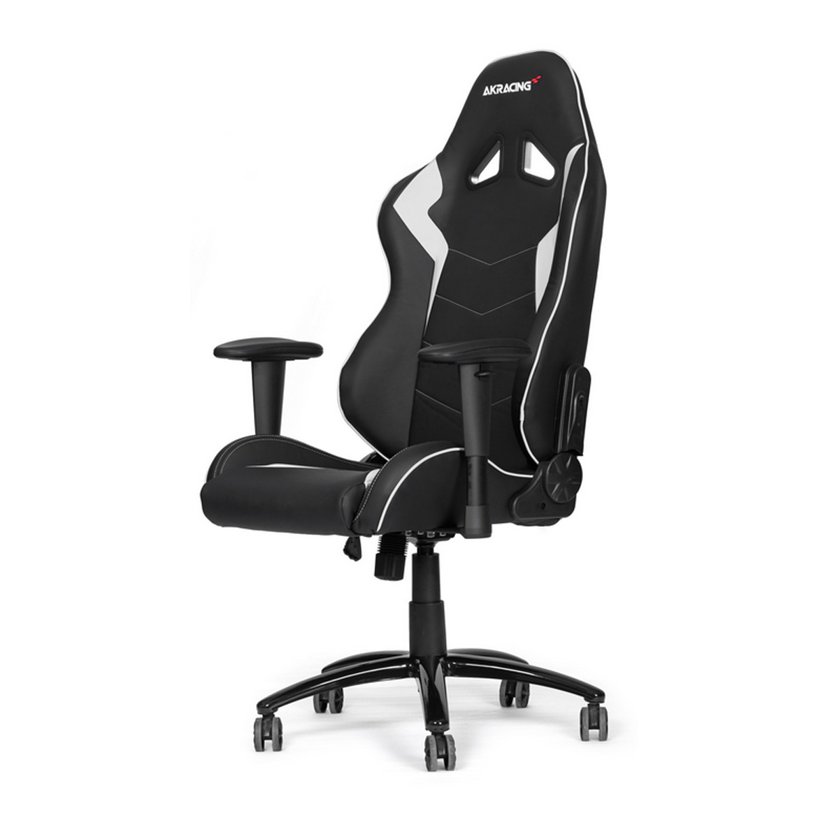 AKRacing Octane Ergonomic Gaming Chair - White | High Back Racing Style with Adjustable Armrests & Lumbar Support | Perfect for PC, Office, and Esports Gaming Setup
