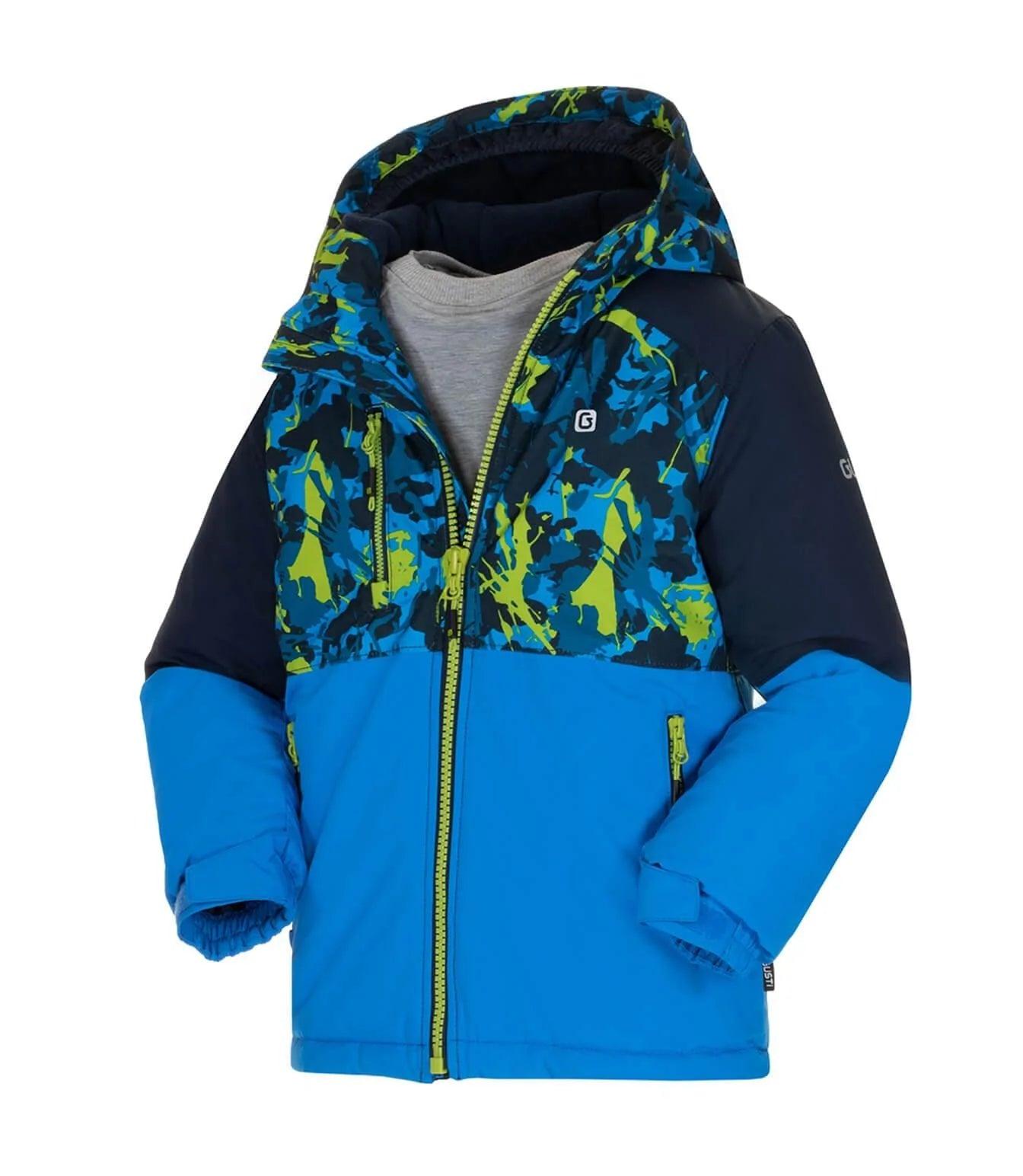 Gusti Miles Waterproof Snow Suit for Kids - Blue | Winter Outdoor Play, Skiing & Snowboarding Gear for Boys & Girls