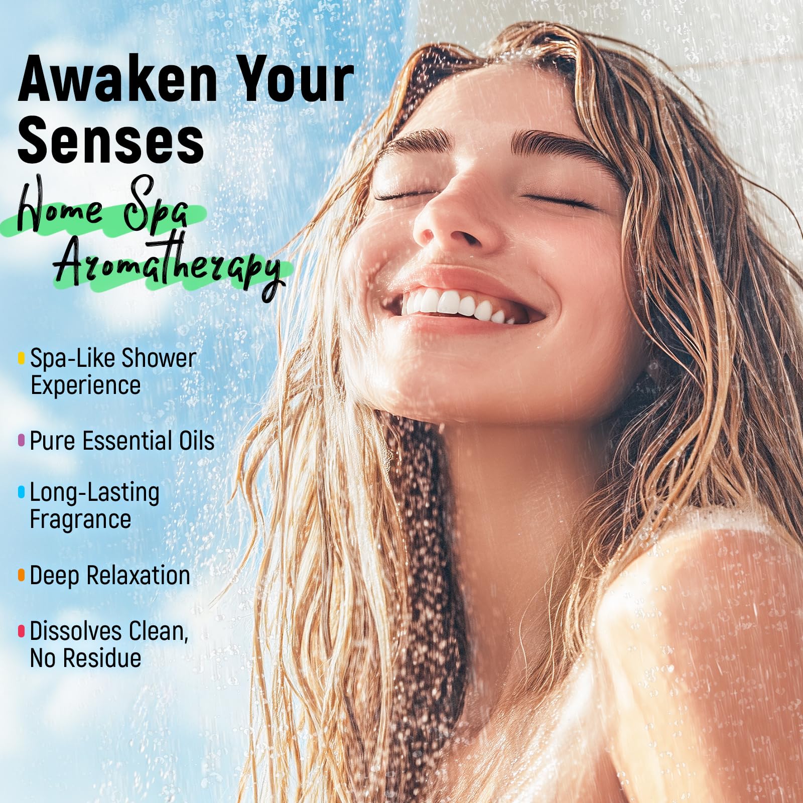 **24 Pack Aromatherapy & Sport Shower Steamers with 100% Natural Essential Oils – Refreshing & Relaxing Shower Bombs for Women & Men – Perfect for Self-Care, Spa Days, Birthdays & Post-Workout Recovery**
